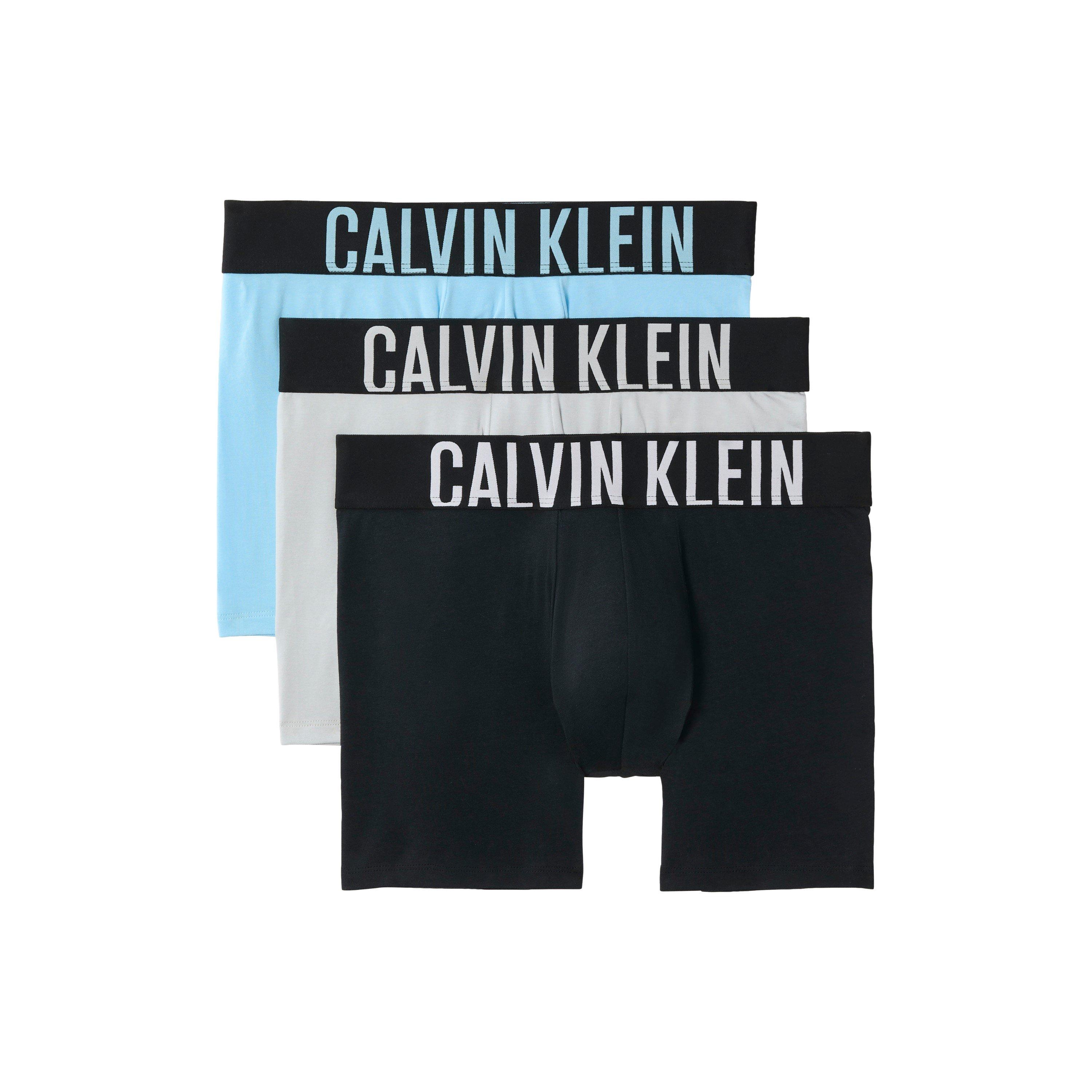 Calvin Klein Men's Trunks - Blk/Gry/Blu - Medium