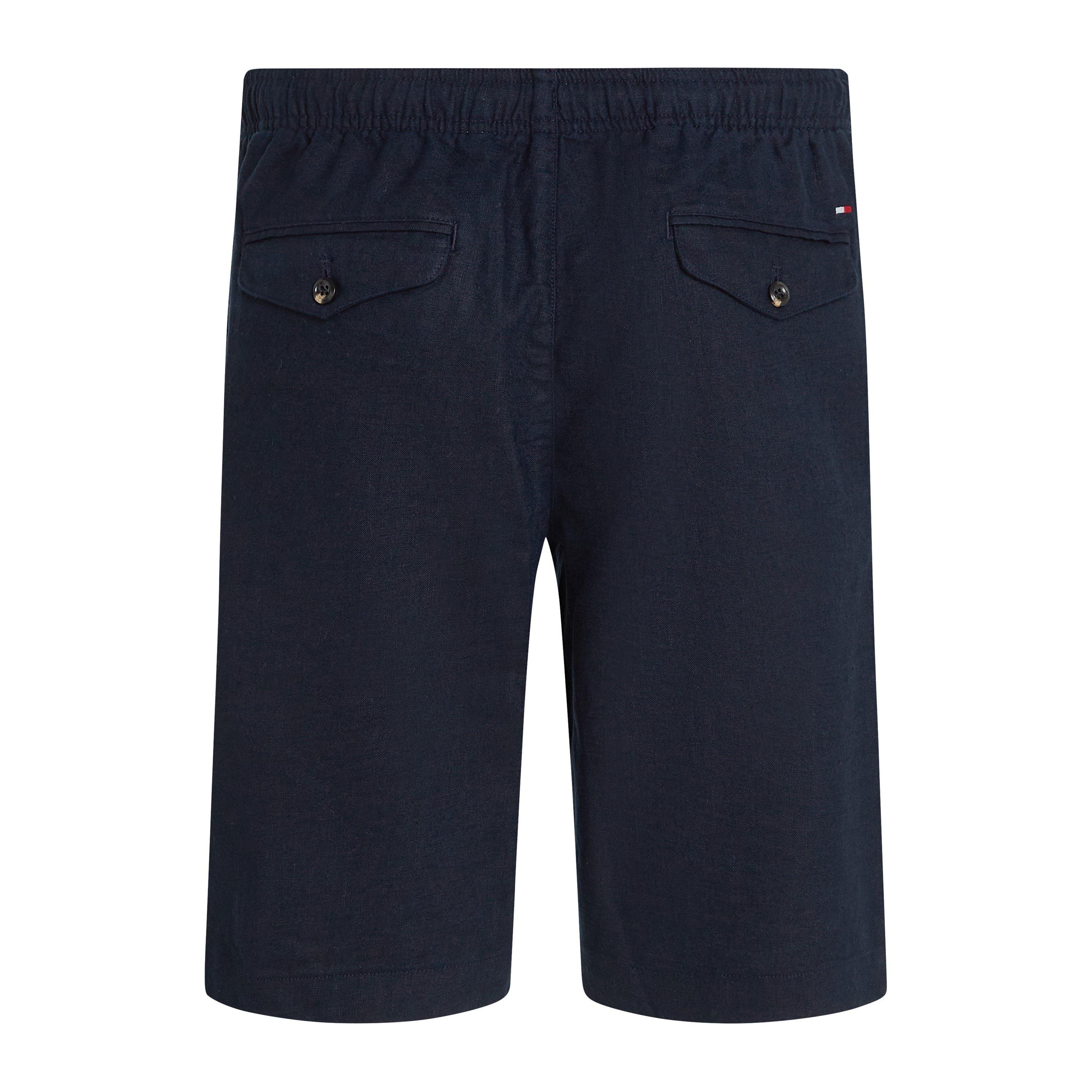 Desert Sky - Tommy Hilfiger - Men's Harlem Linen Woven Tracksuit Shorts - 2