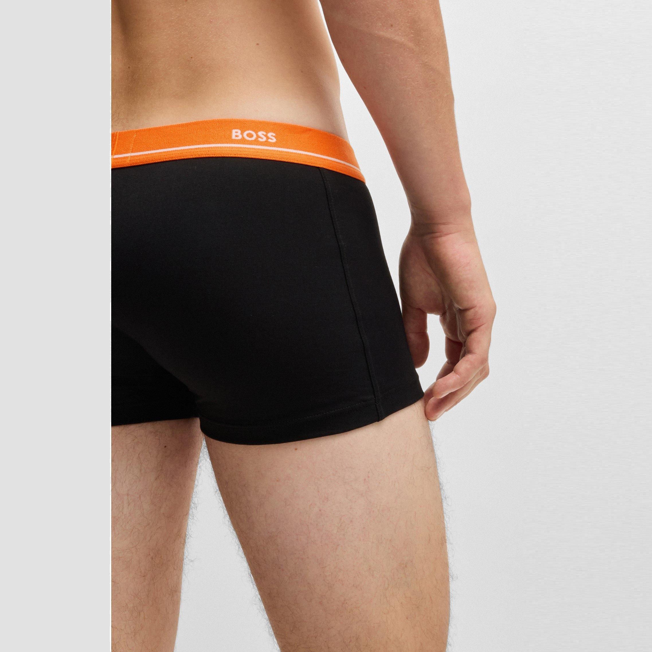 Black/Multi 999 - Boss - Men's Essential Trunks - 7