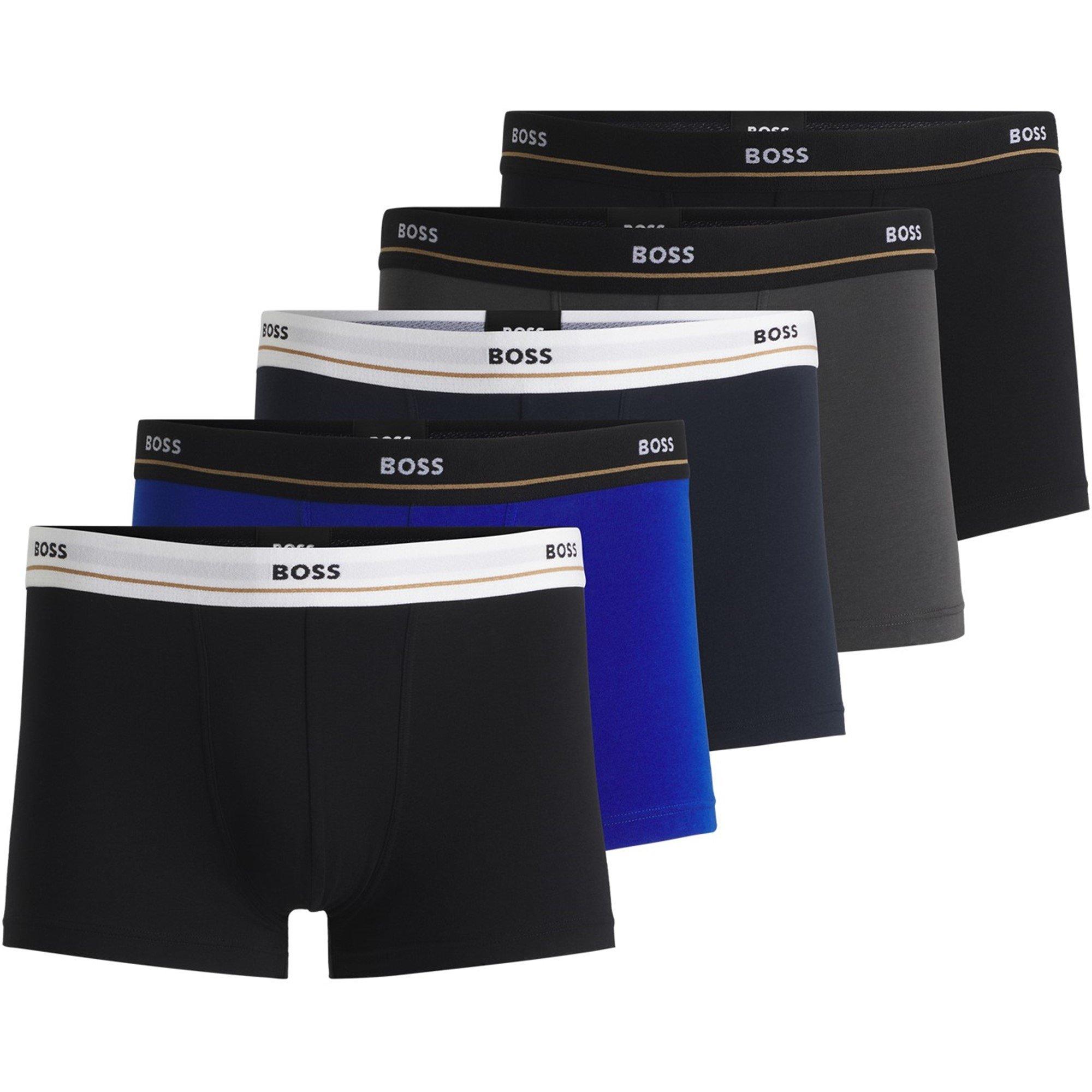 Multi 986 - Boss - Men's Essential Soft-Touch Trunks - 1