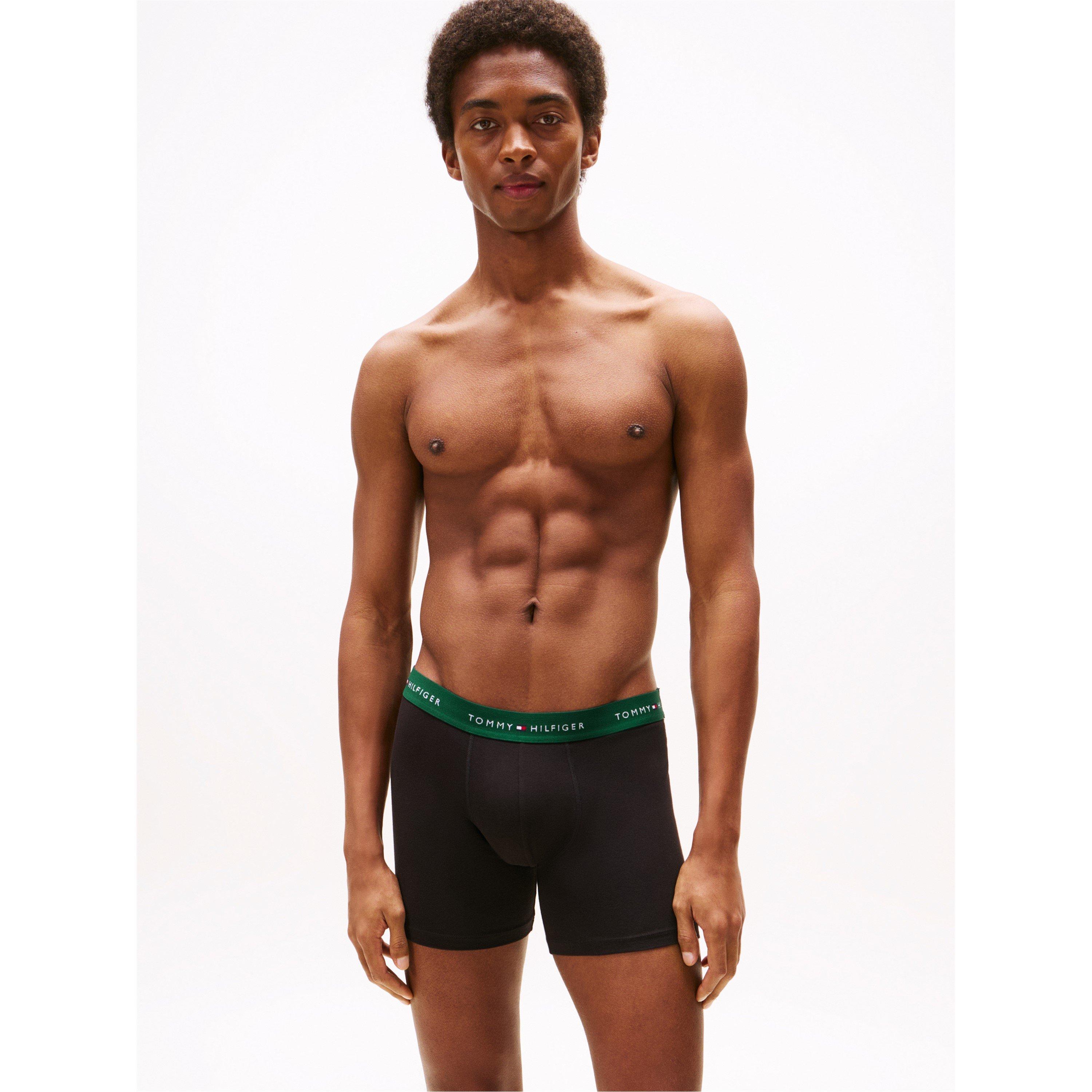 Orn/ Nvy/ Blu - Tommy Hilfiger - Men's Trunks - 4