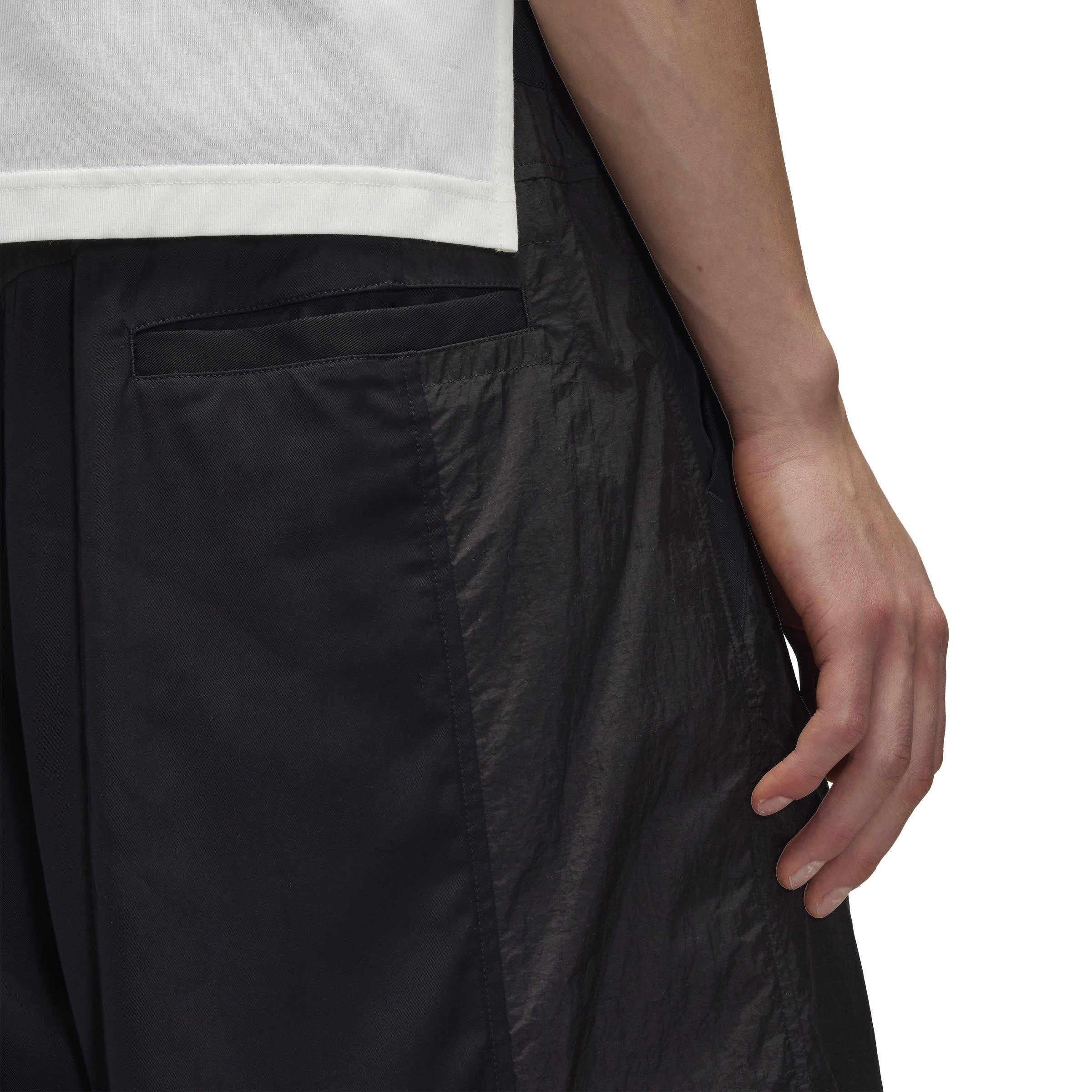 Black - Y3 - Men's Nylon Woven Tracksuit Shorts - 7