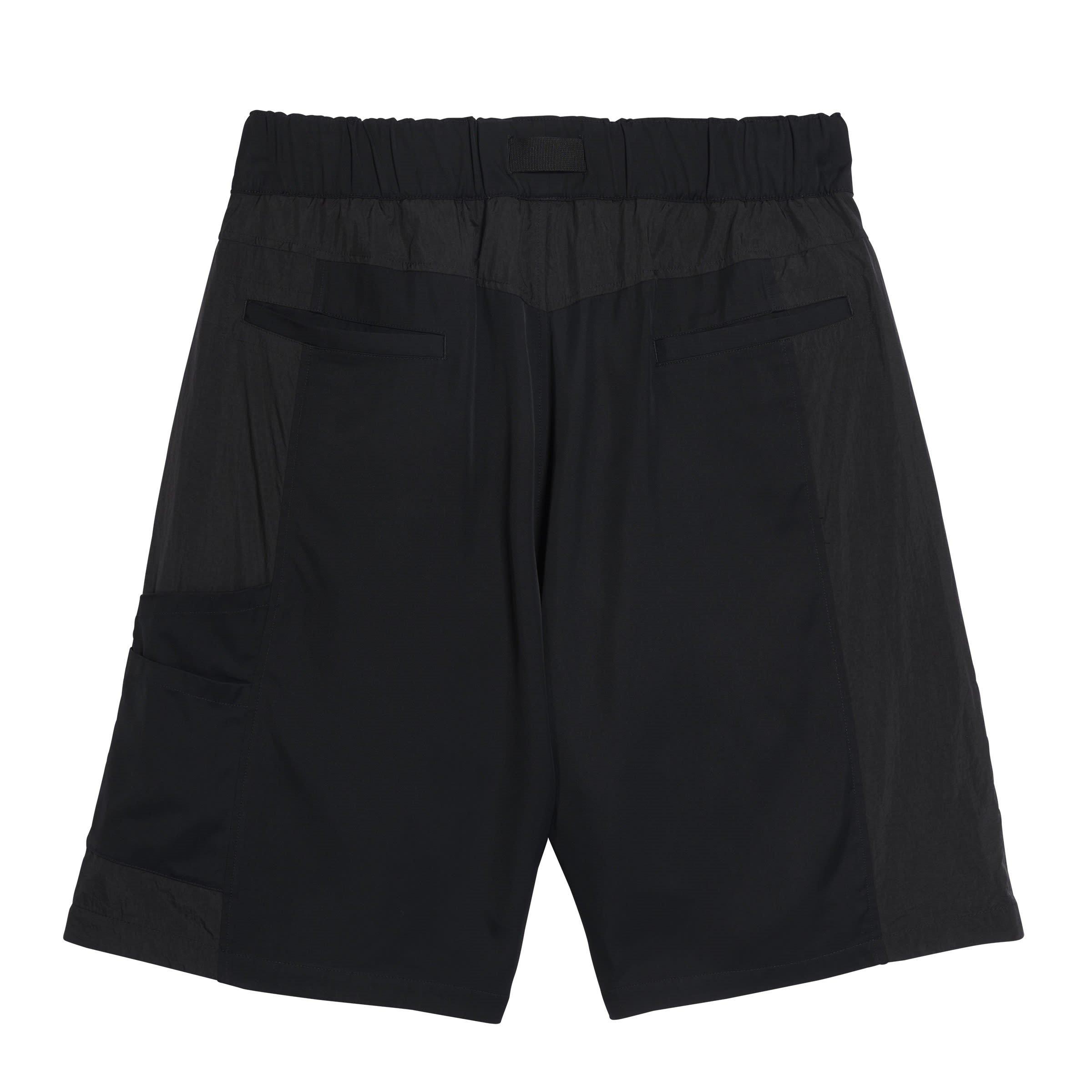Black - Y3 - Men's Nylon Woven Tracksuit Shorts - 8