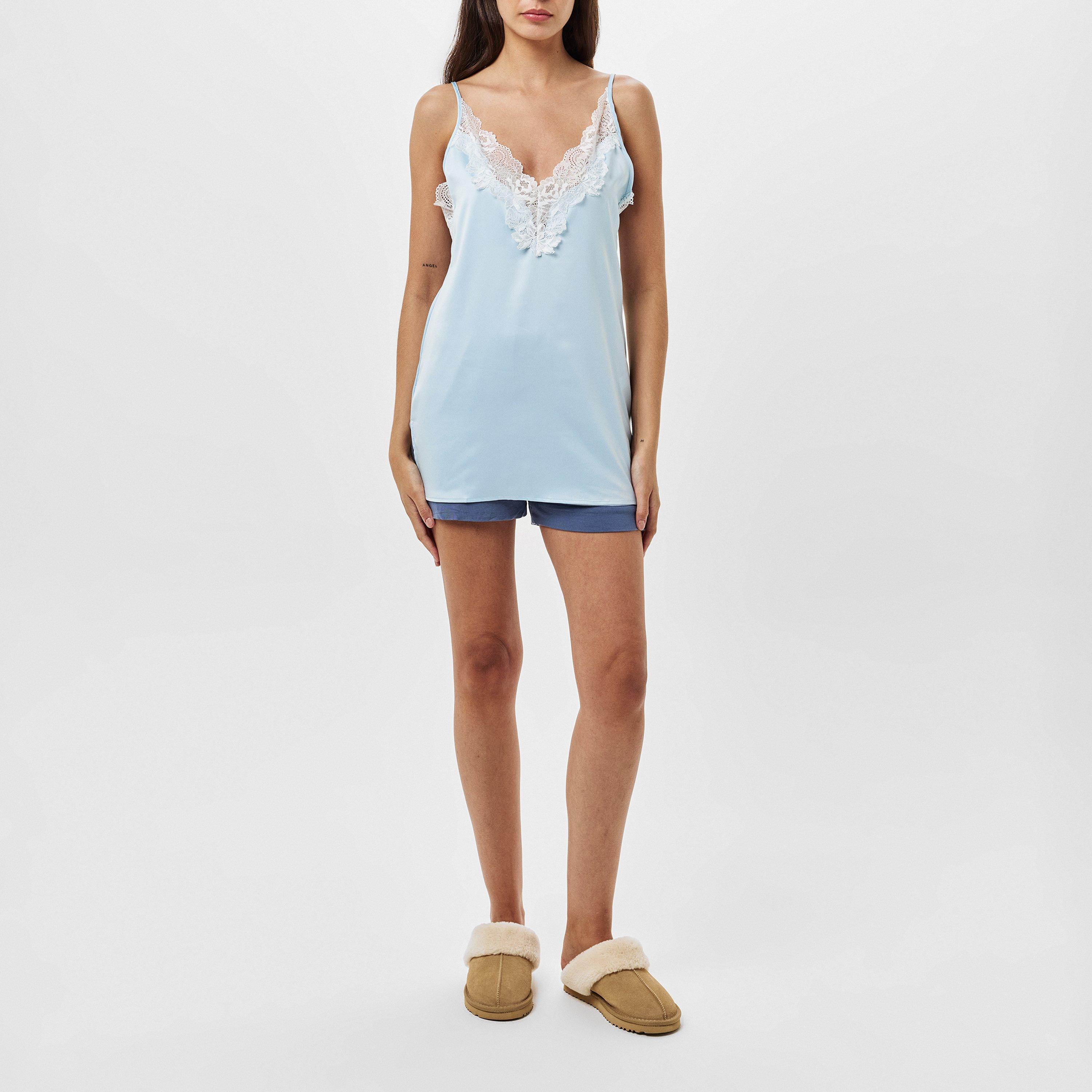 Ice Water Blue - Bluebella - Women's Isabella Chemise Night Dress - 6