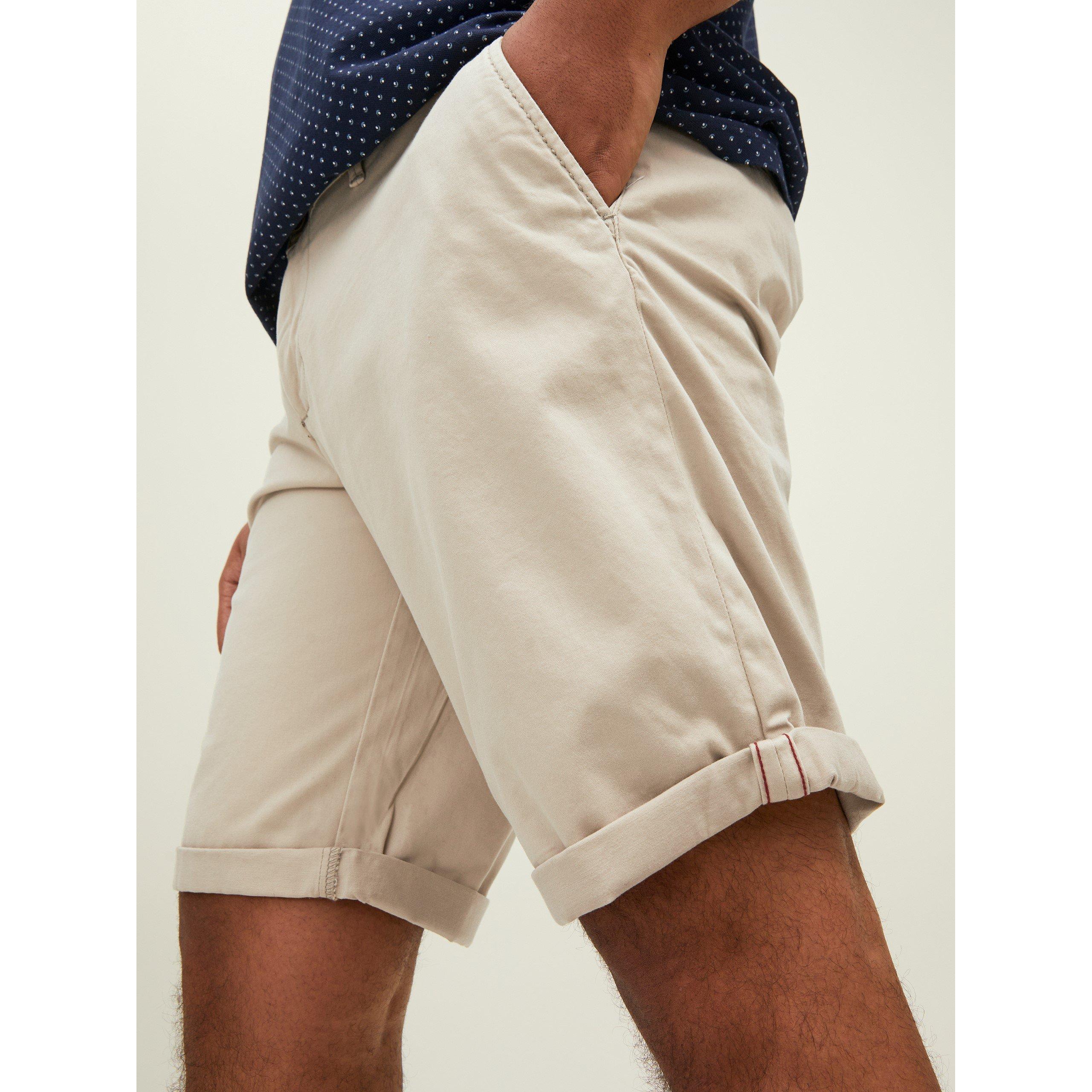 Oxford smeđa - Jack and Jones - Men's Bowie Plus Size Woven Shorts - 5