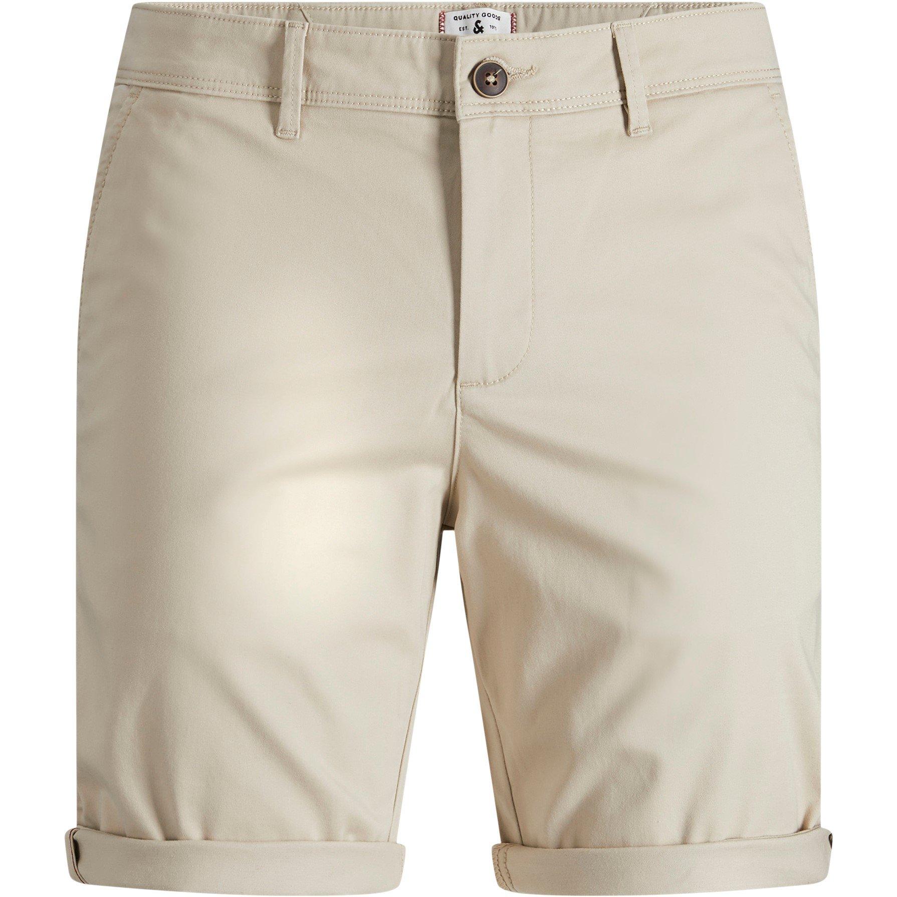 Oxford smeđa - Jack and Jones - Men's Bowie Plus Size Woven Shorts - 6