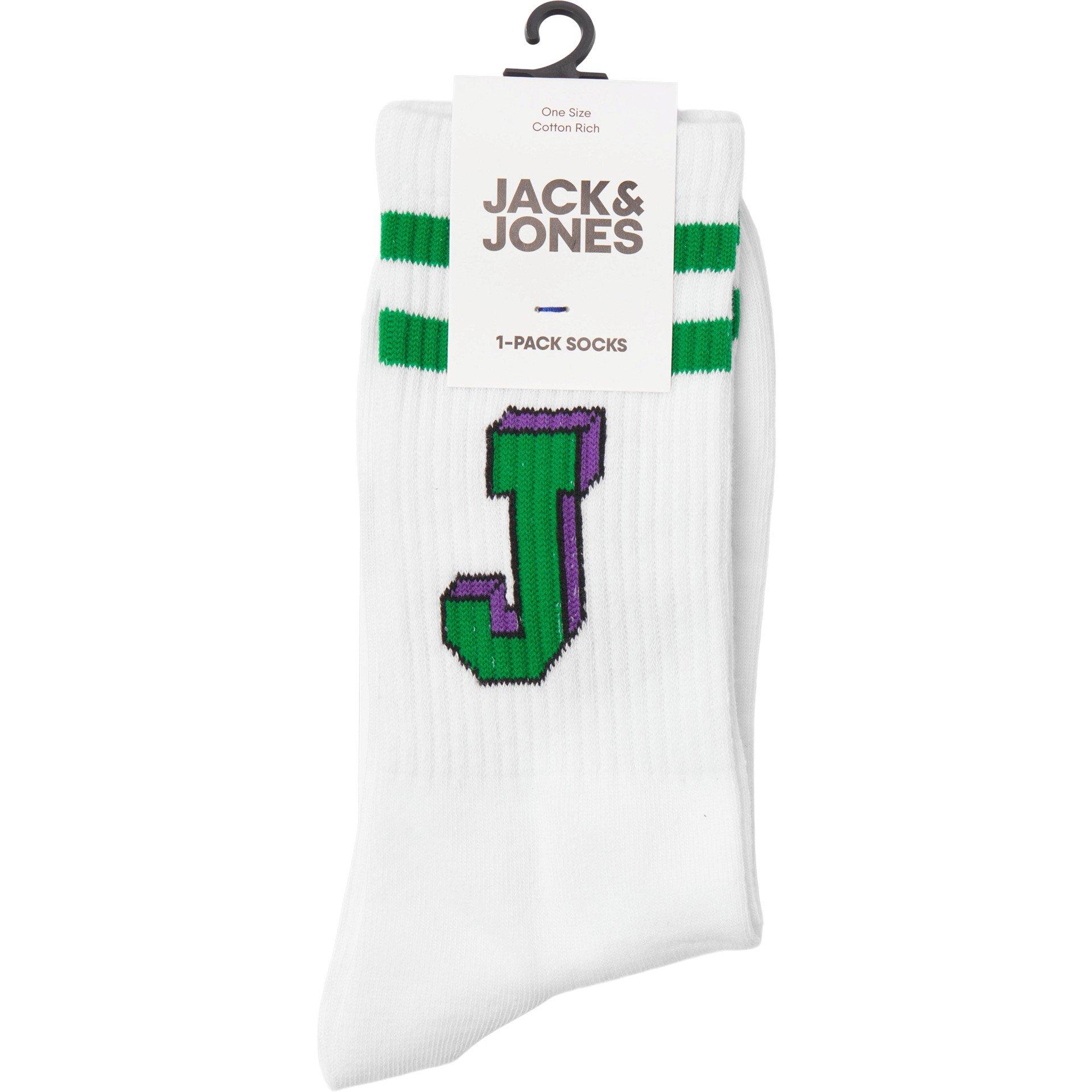 Bianco - Jack and Jones - JJ Tennis Crew Socks - 2