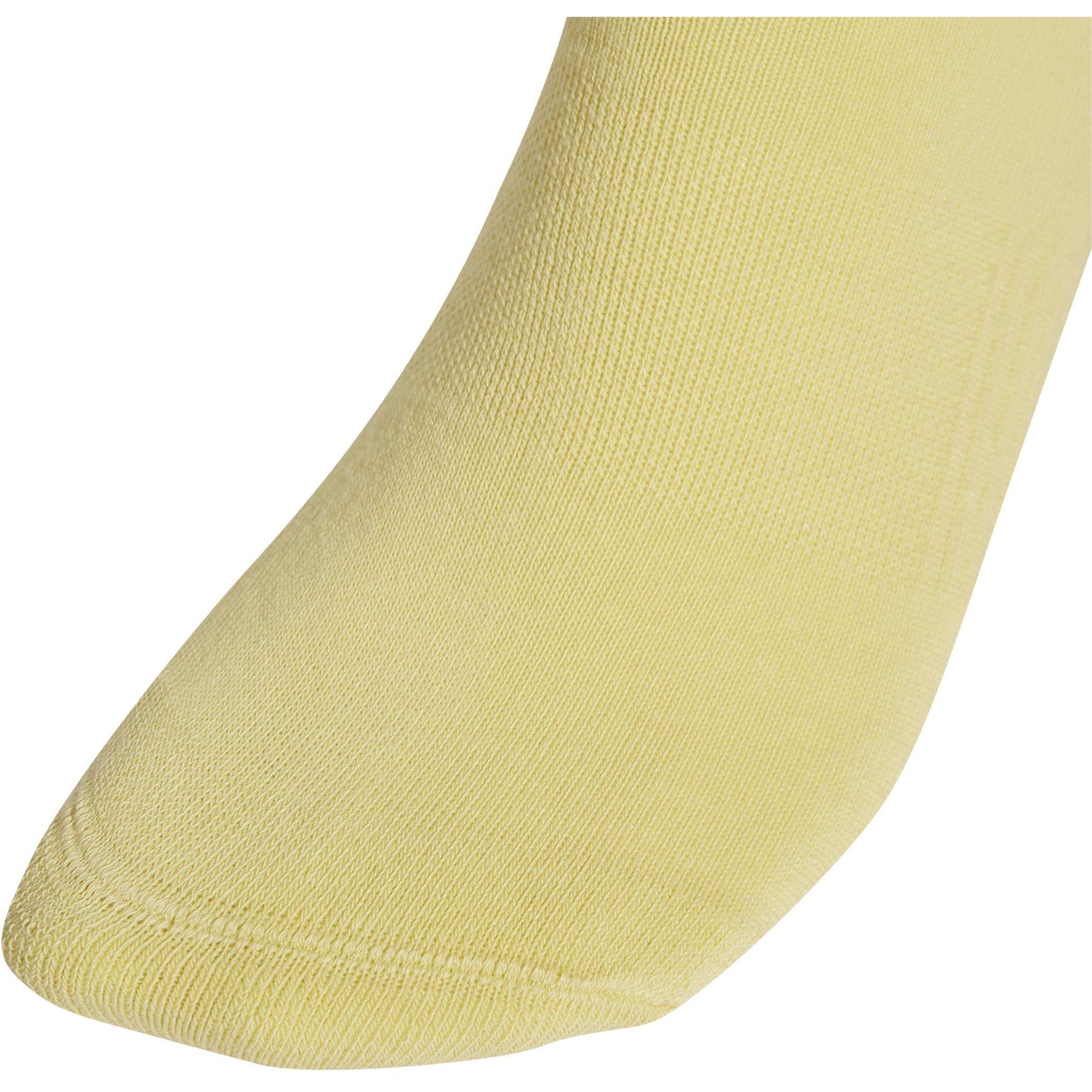 Wht/Pink/Yellow - adidas - Logo Socks 3 Pairs - 4