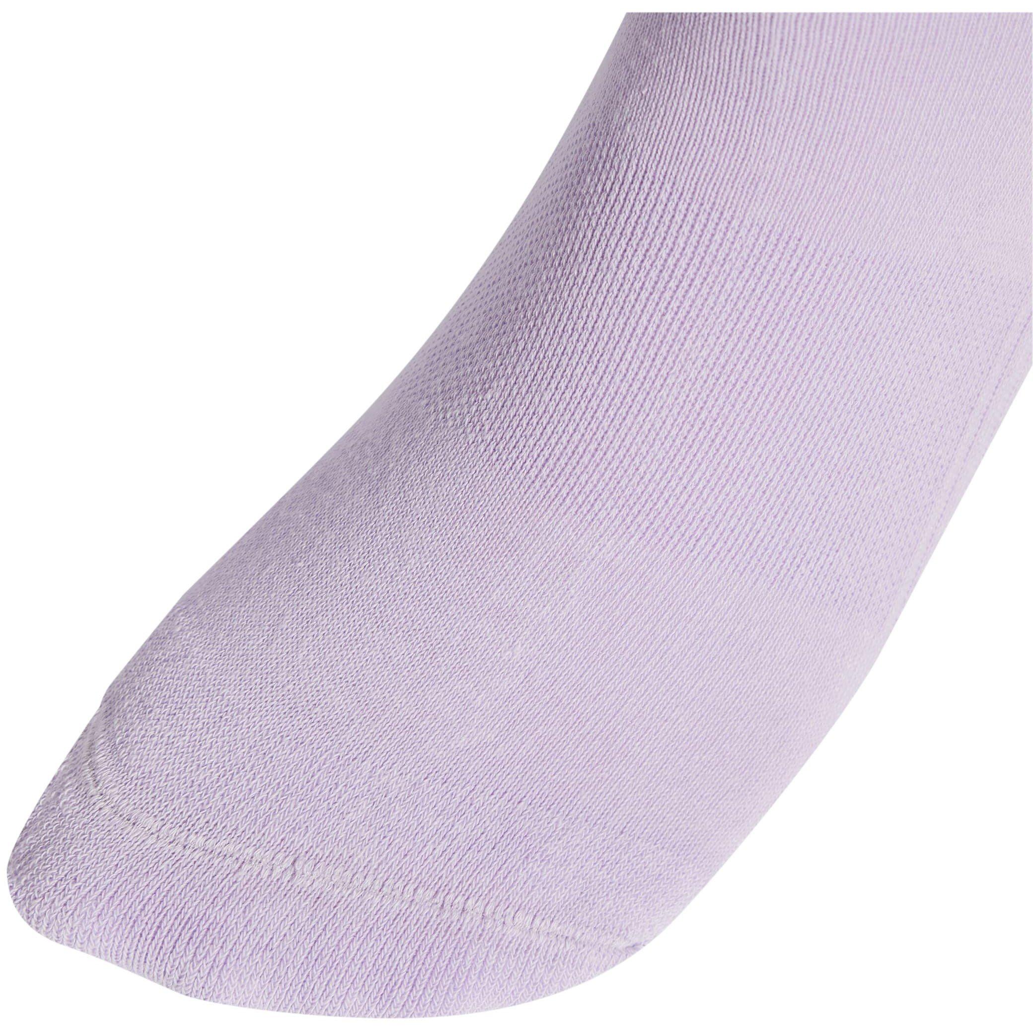 Lt.Grey/Wht/Lav - adidas - adidas Logo Socks 3 Pairs - 3