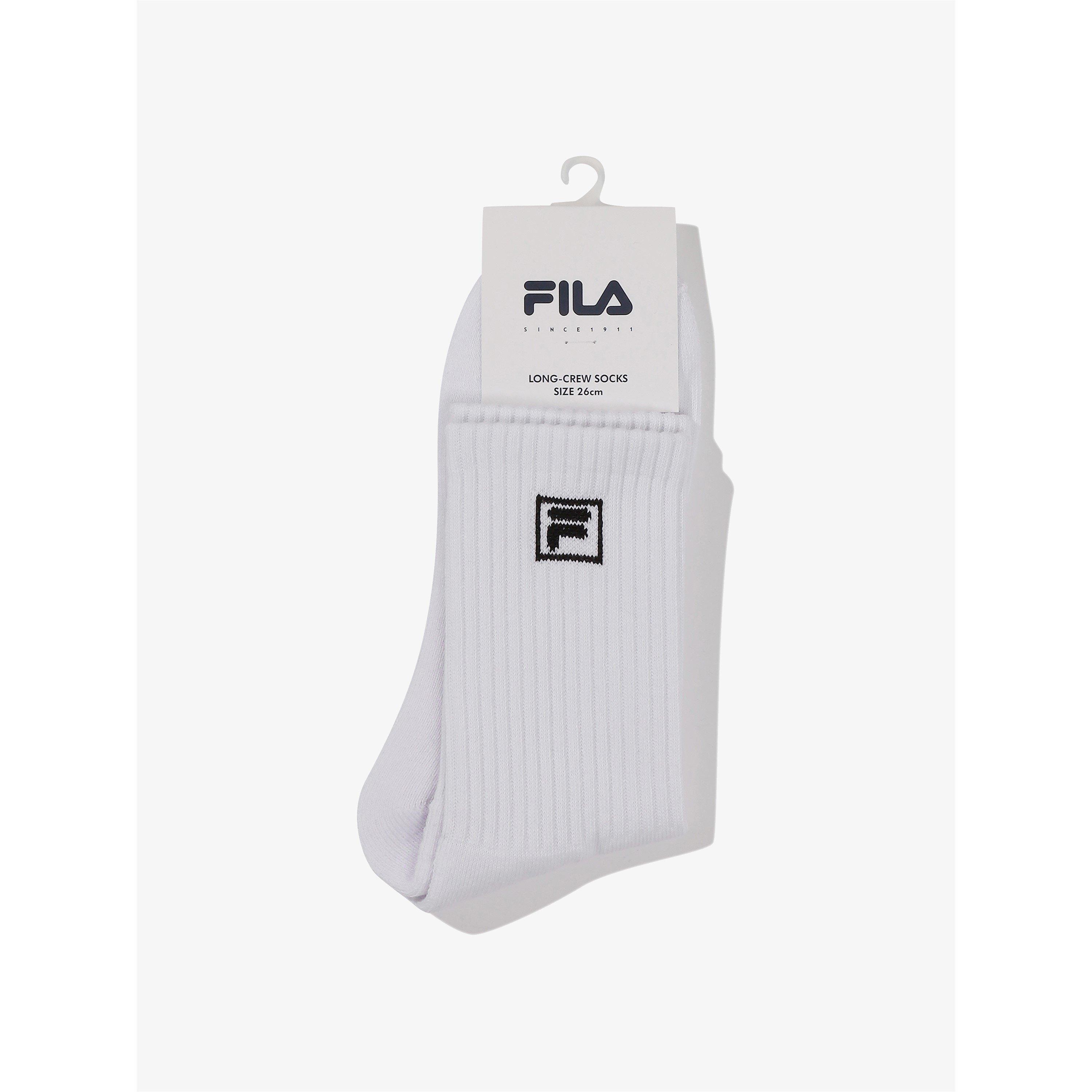 OFF WHITE - Fila - F Box Cush LC Crew Socks - 2