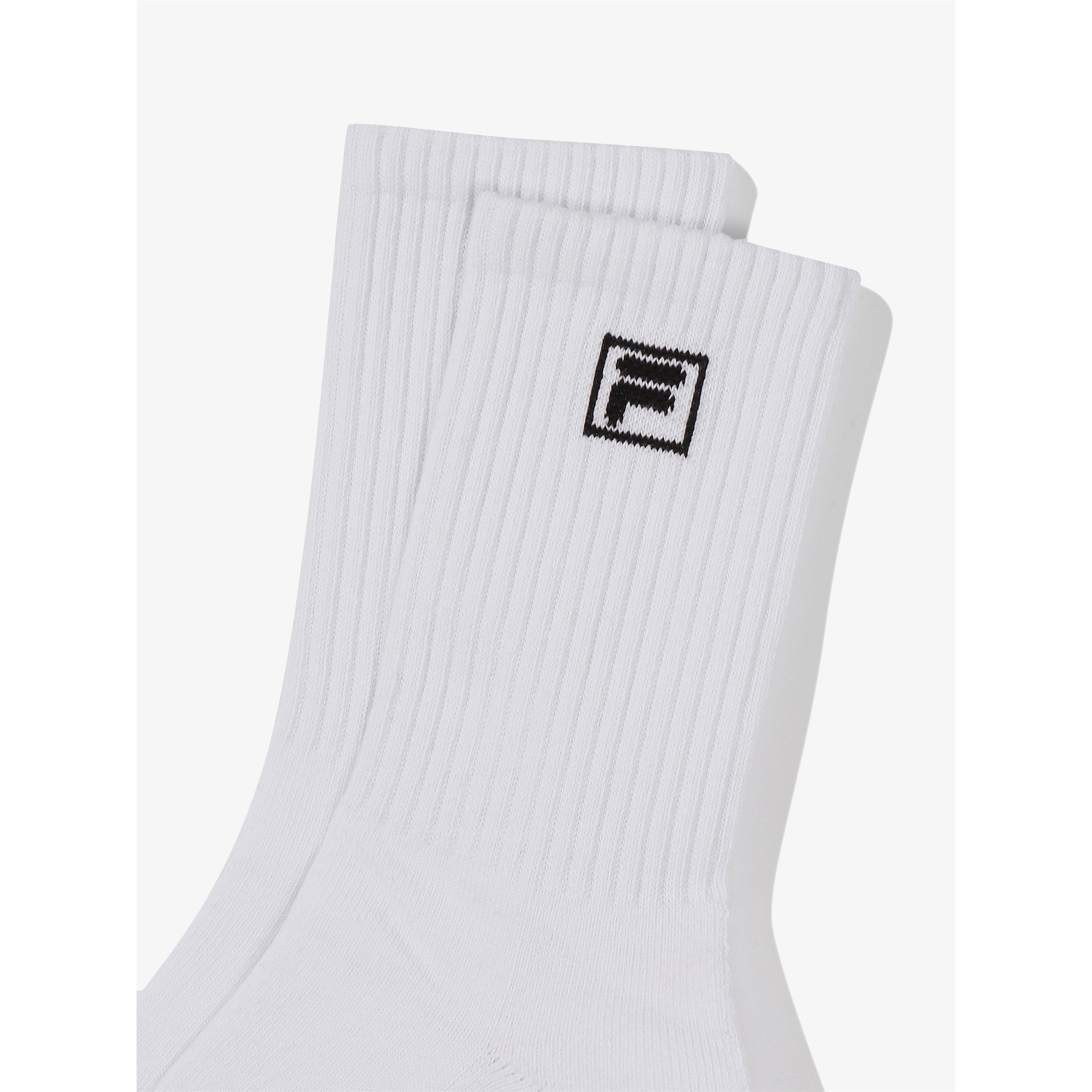 OFF WHITE - Fila - F Box Cush LC Crew Socks - 3