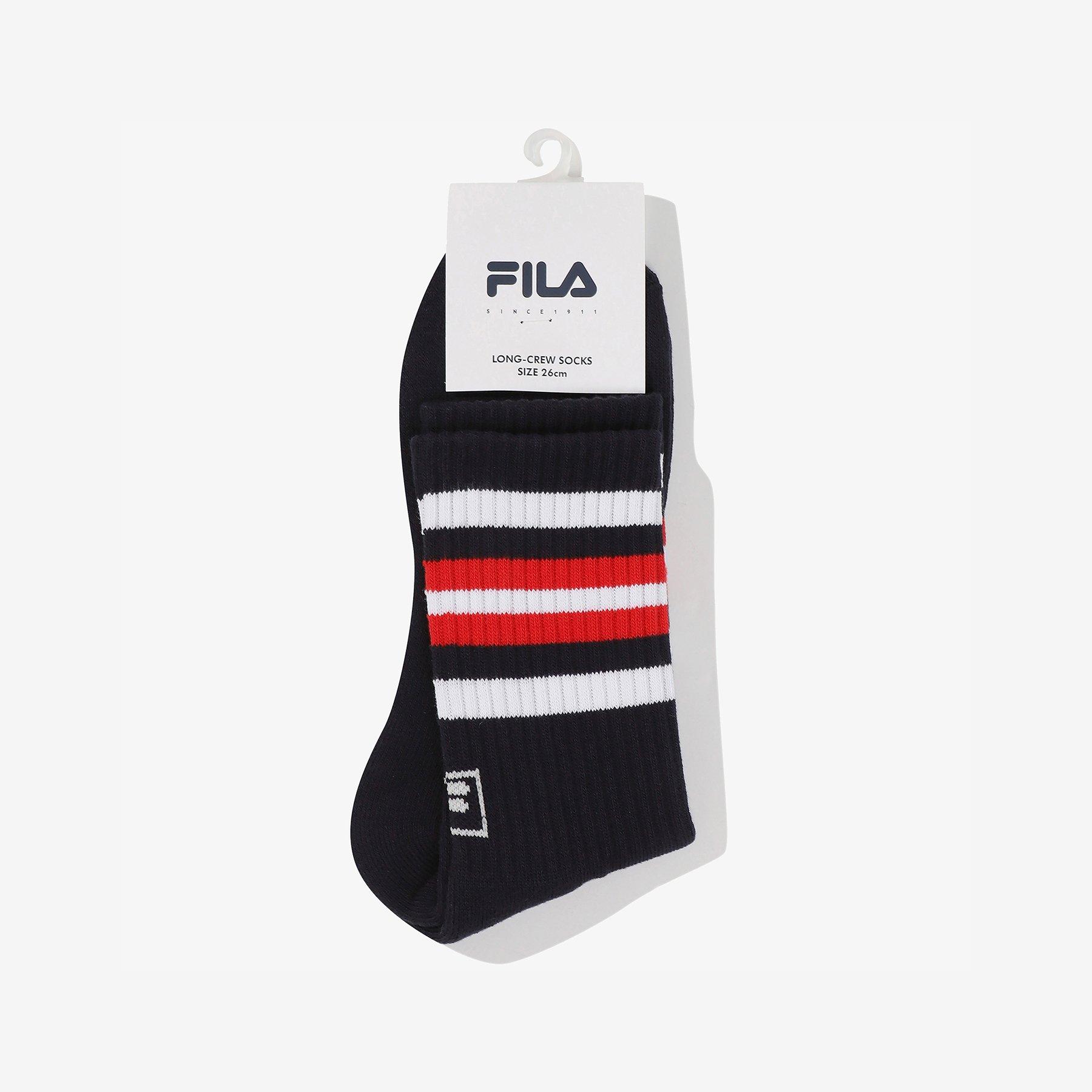 DARK NAVY - Fila - Crew Socks - 2