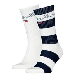 Tommy Hilfiger 2 Pack Rugby Socks