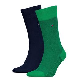 Tommy Hilfiger Birdseye 2 Pack Socks