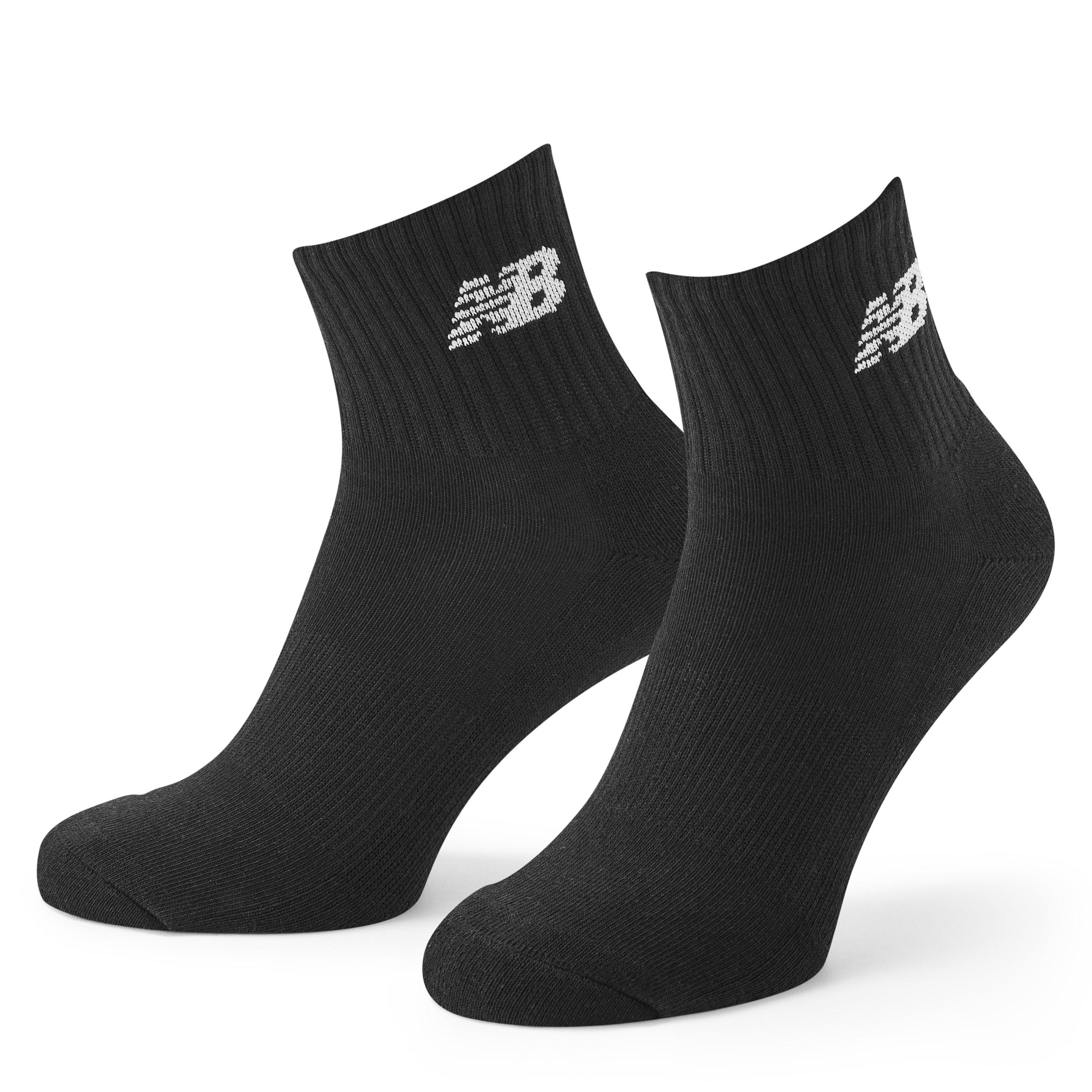 Black - New Balance - Everyday Ankle Socks 3-Pack Adults - 2