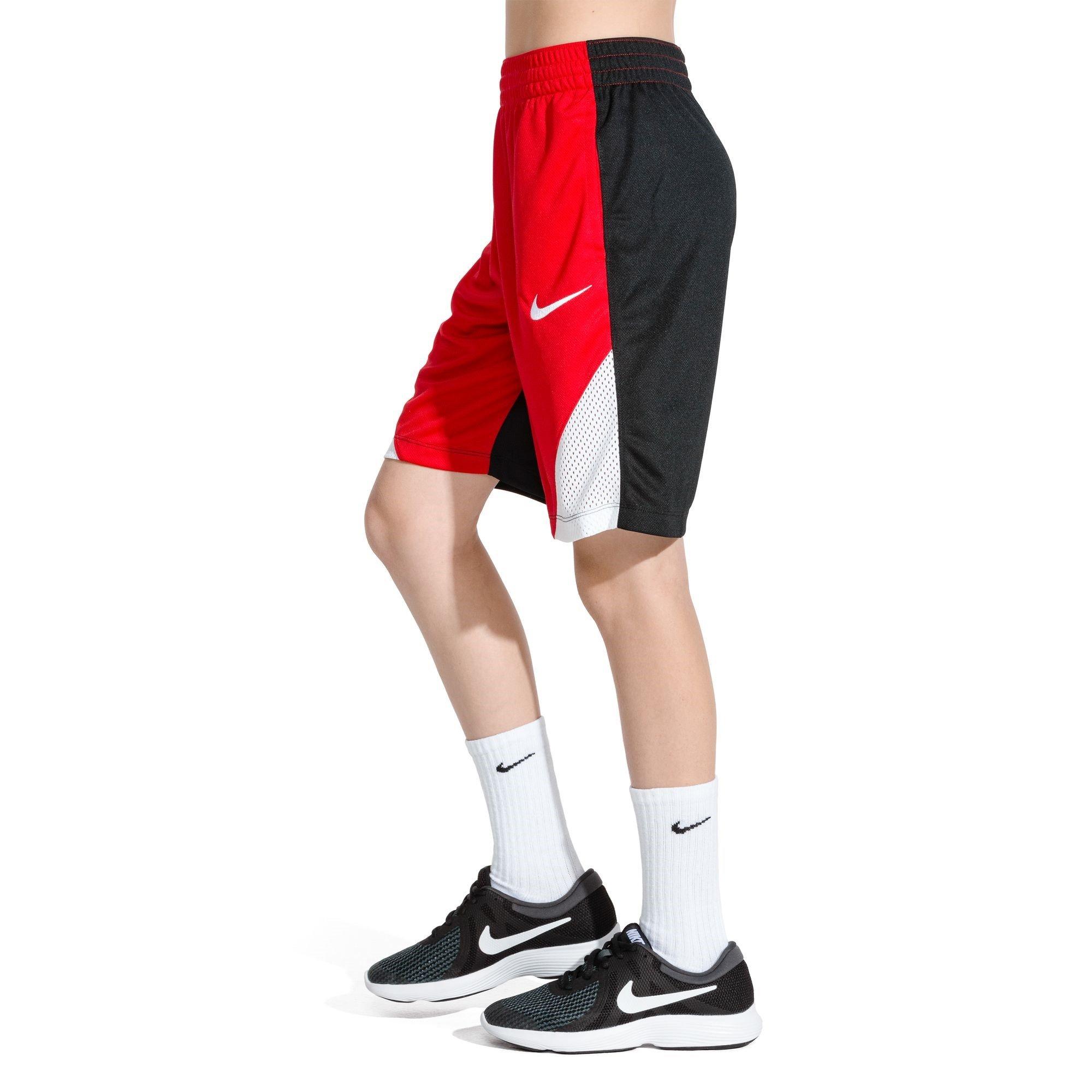 White/Black - Nike - Everyday Juniors Cushioned Crew Socks 6 Pairs - 15