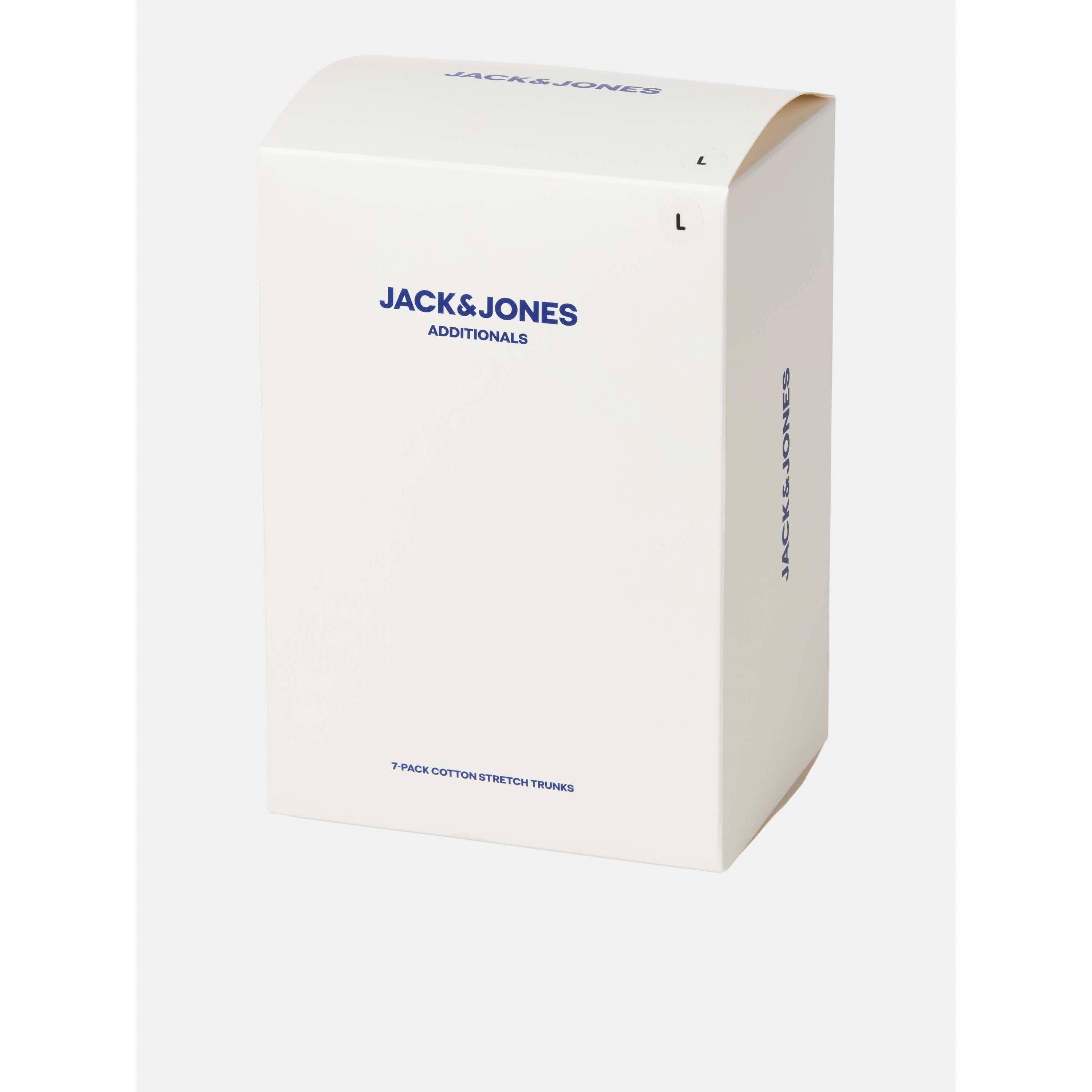 Zwart - Jack and Jones - 7-Pack Boxer Trunk Mens - 5