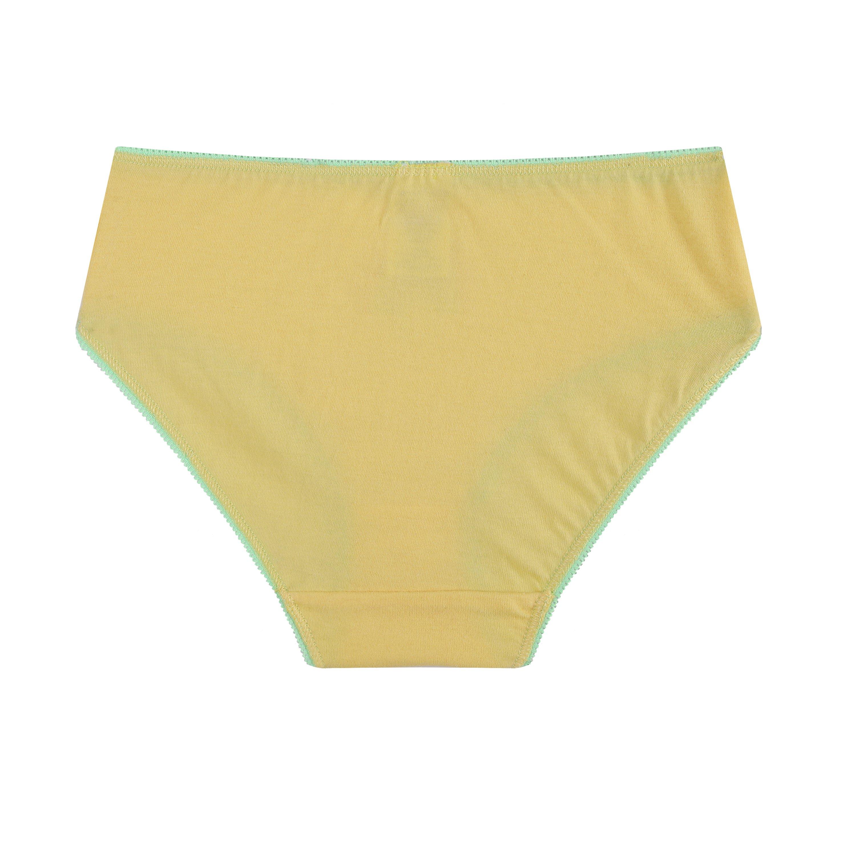 PNK/MNT/WHTE/YE - Be You - Younger Girls 7 Pack Butterfly Briefs - 13