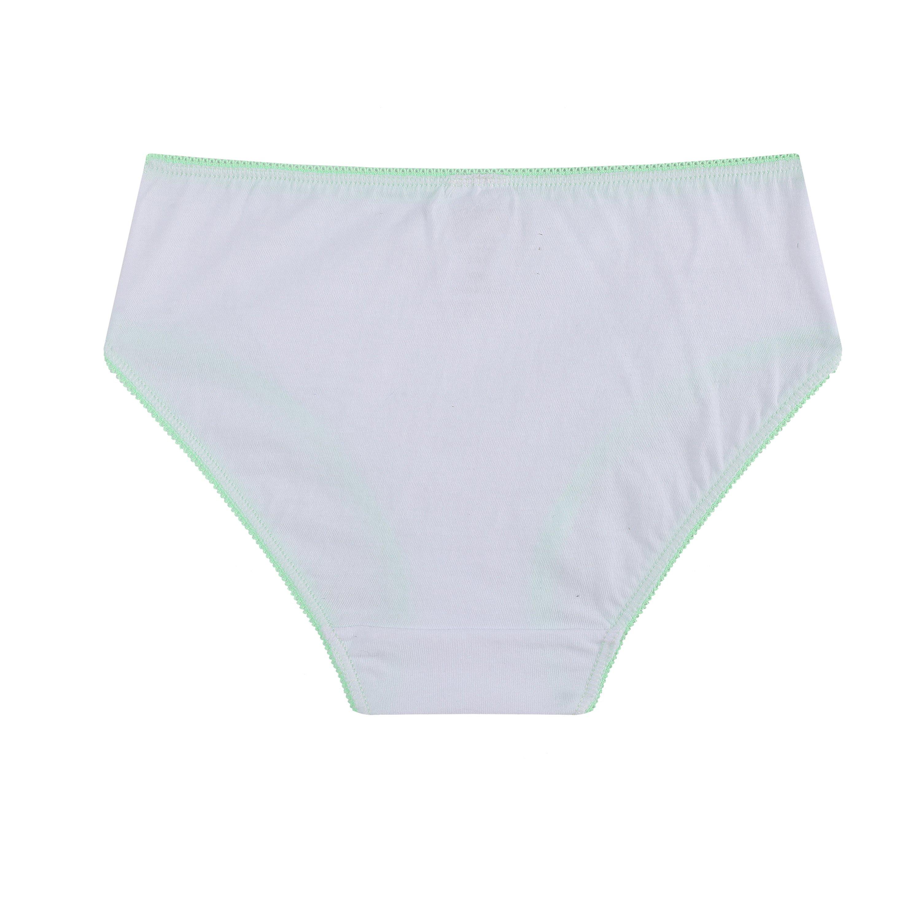 PNK/MNT/WHTE/YE - Be You - Younger Girls 7 Pack Butterfly Briefs - 15