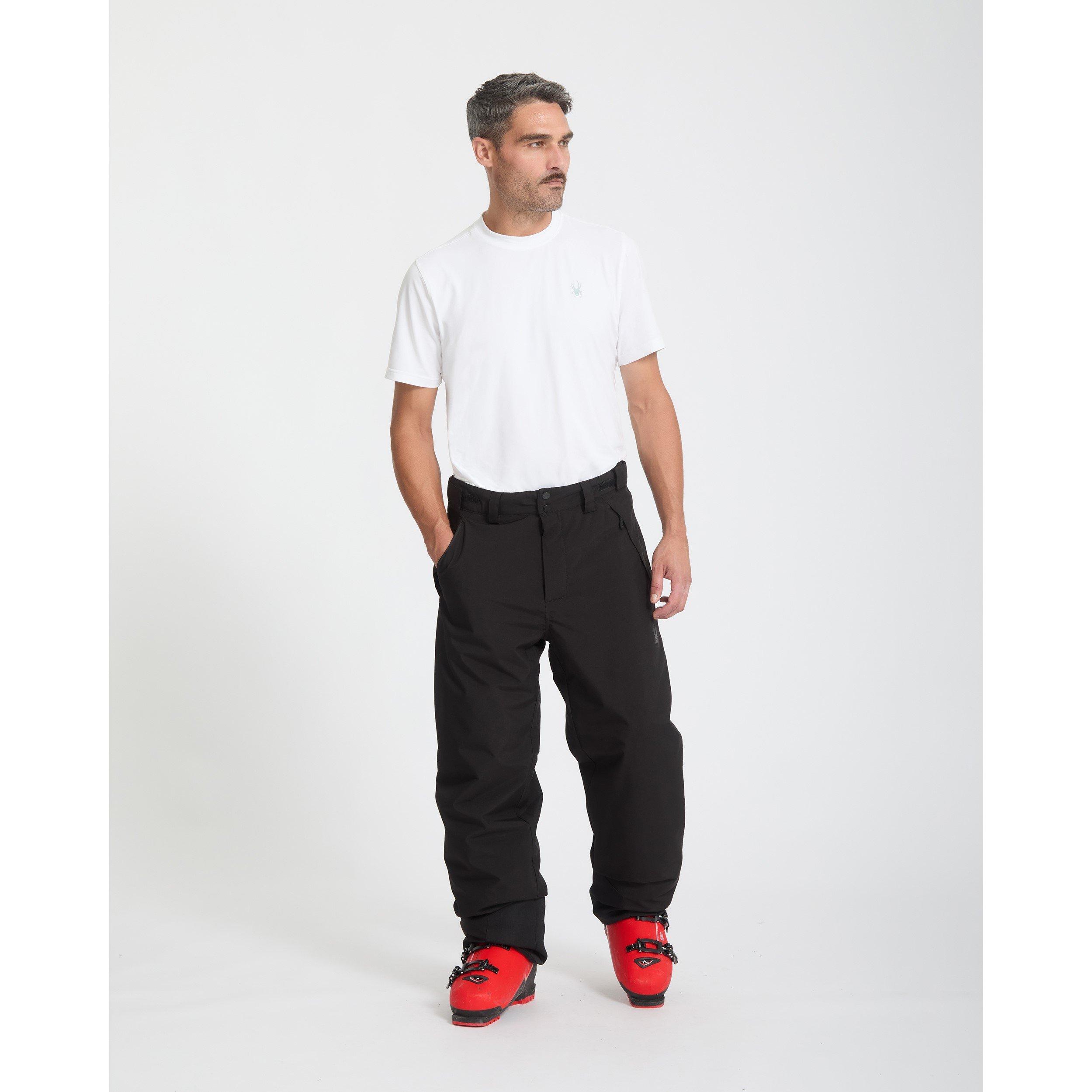 Negro - Spyder - Black Ski Trousers - 2