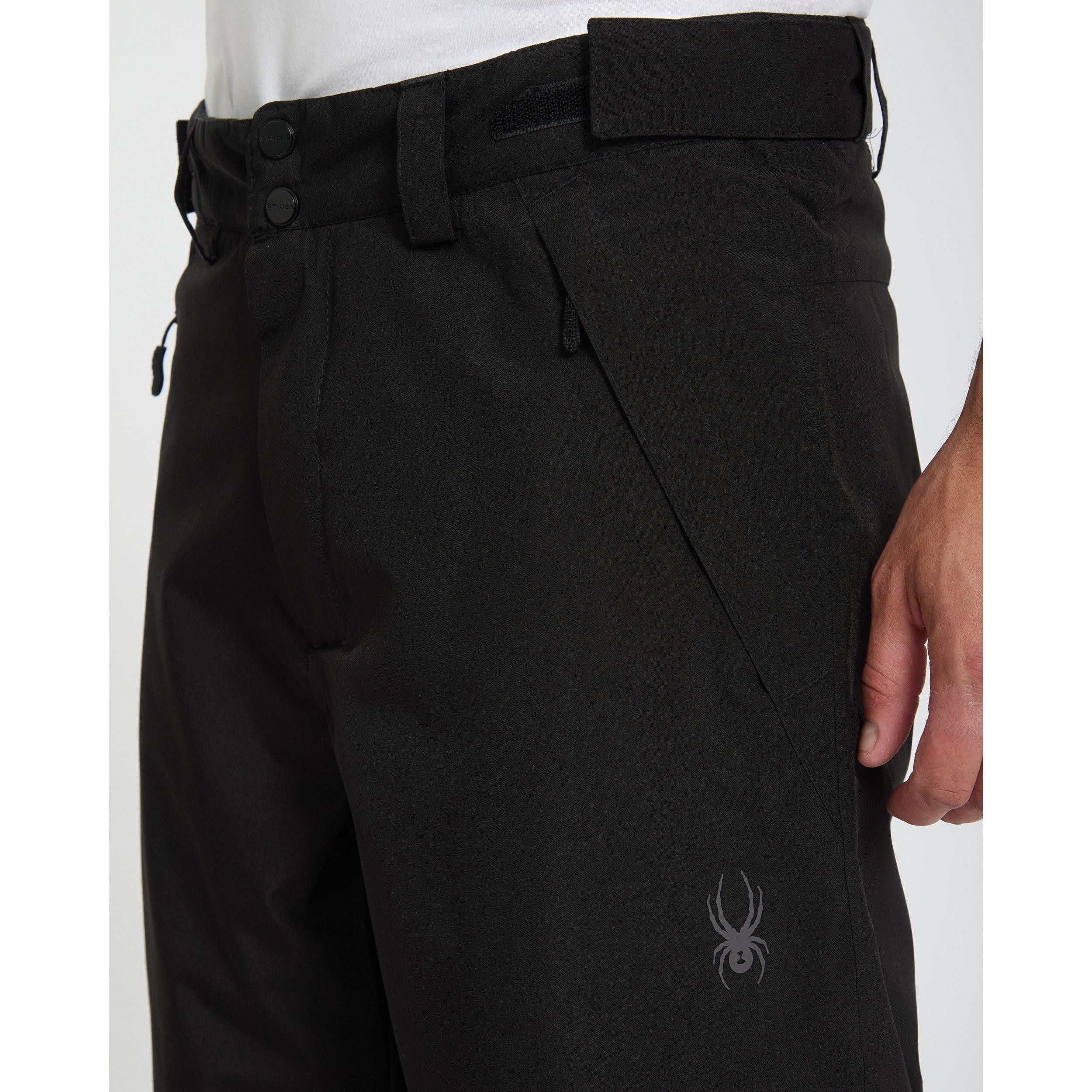 Negro - Spyder - Black Ski Trousers - 5