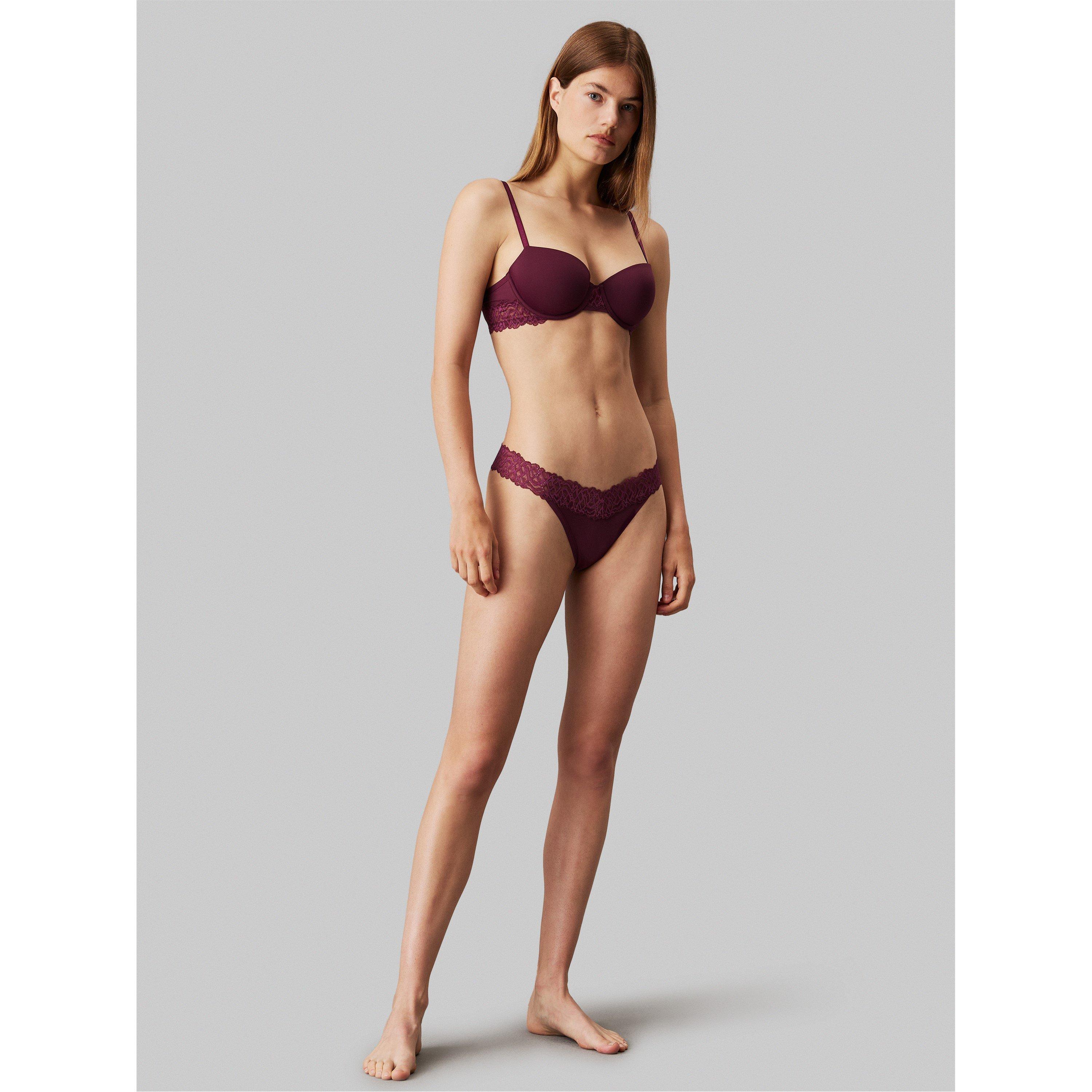 Vino malva - Calvin Klein - Balconette bra - 2