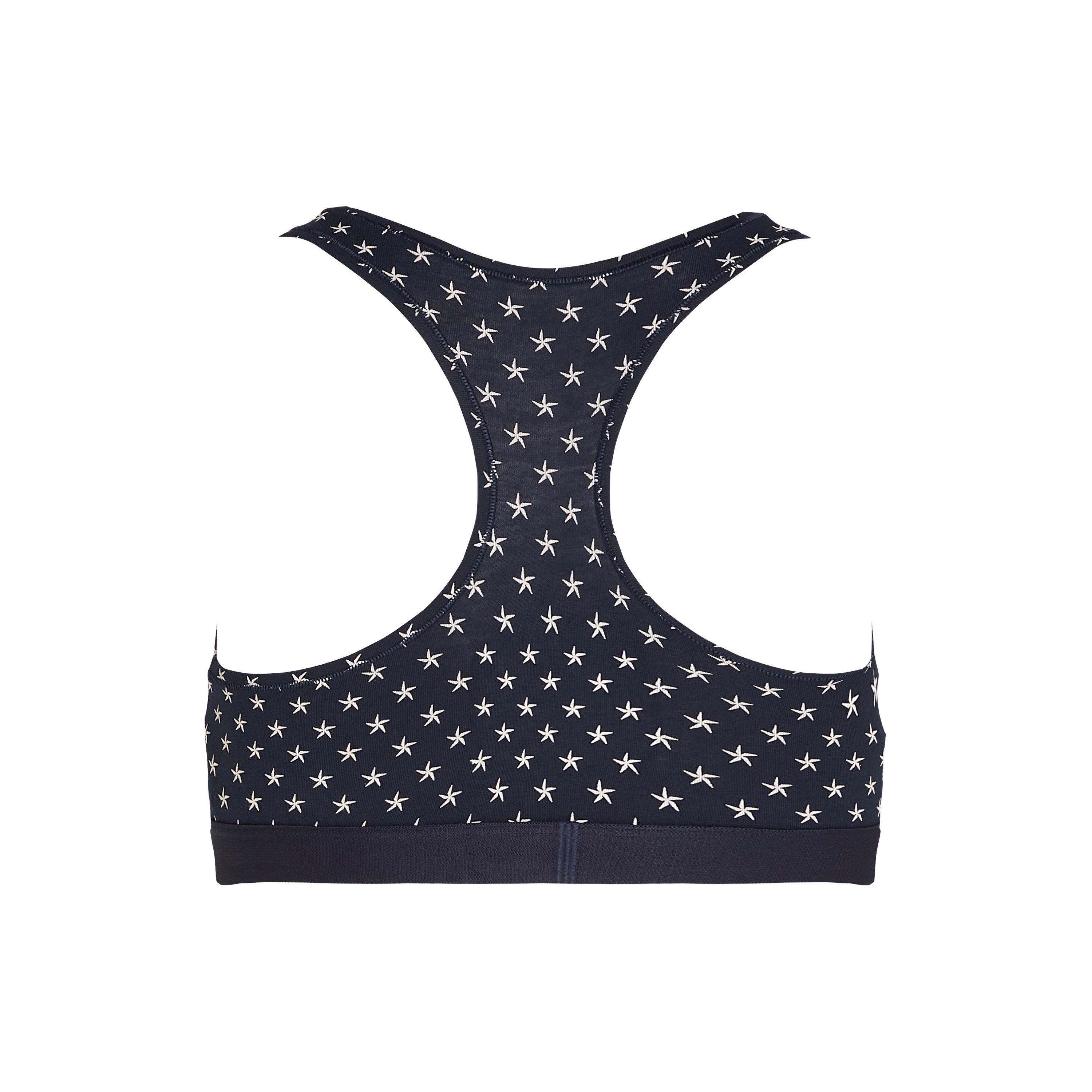 All Star - Tommy Hilfiger - Unlined  Print Bralette - 6