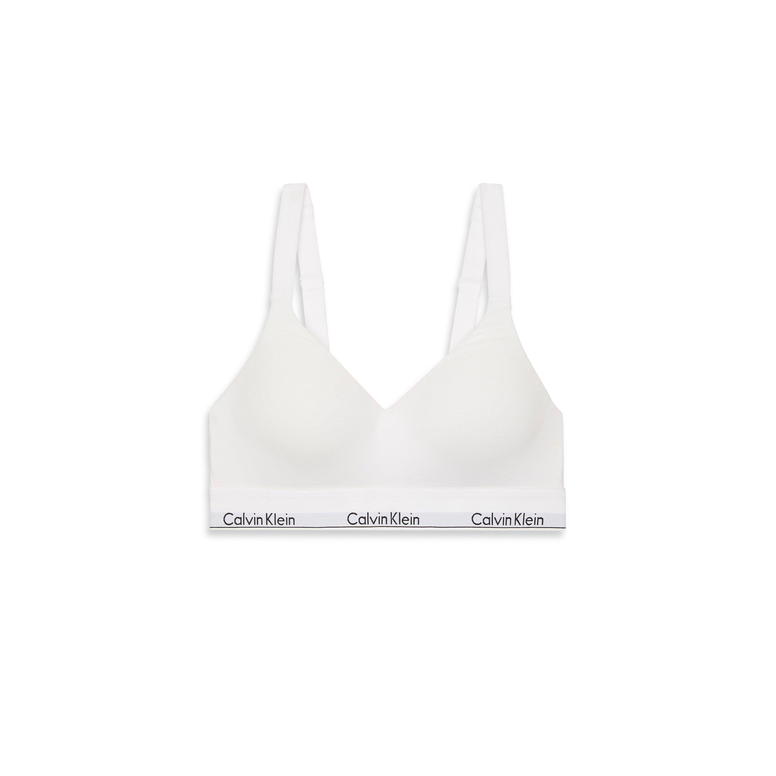Calvin Klein Women's Bralette - White - 12 (M)