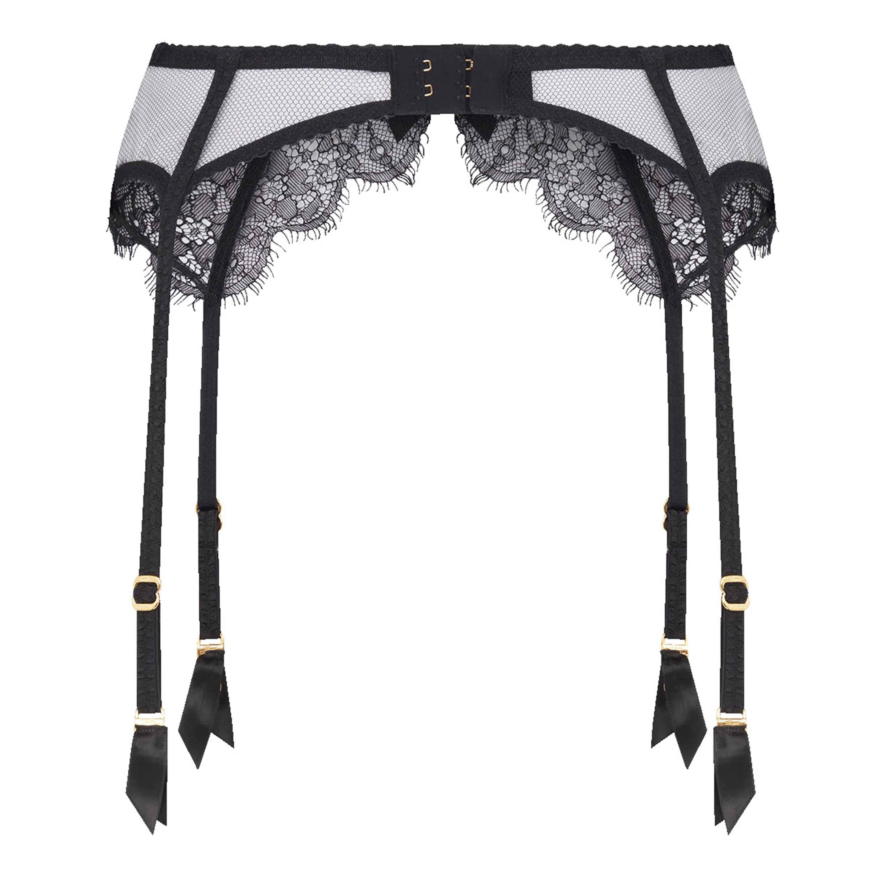 Black - Agent Provocateur - Lorna Lace Suspender - 5