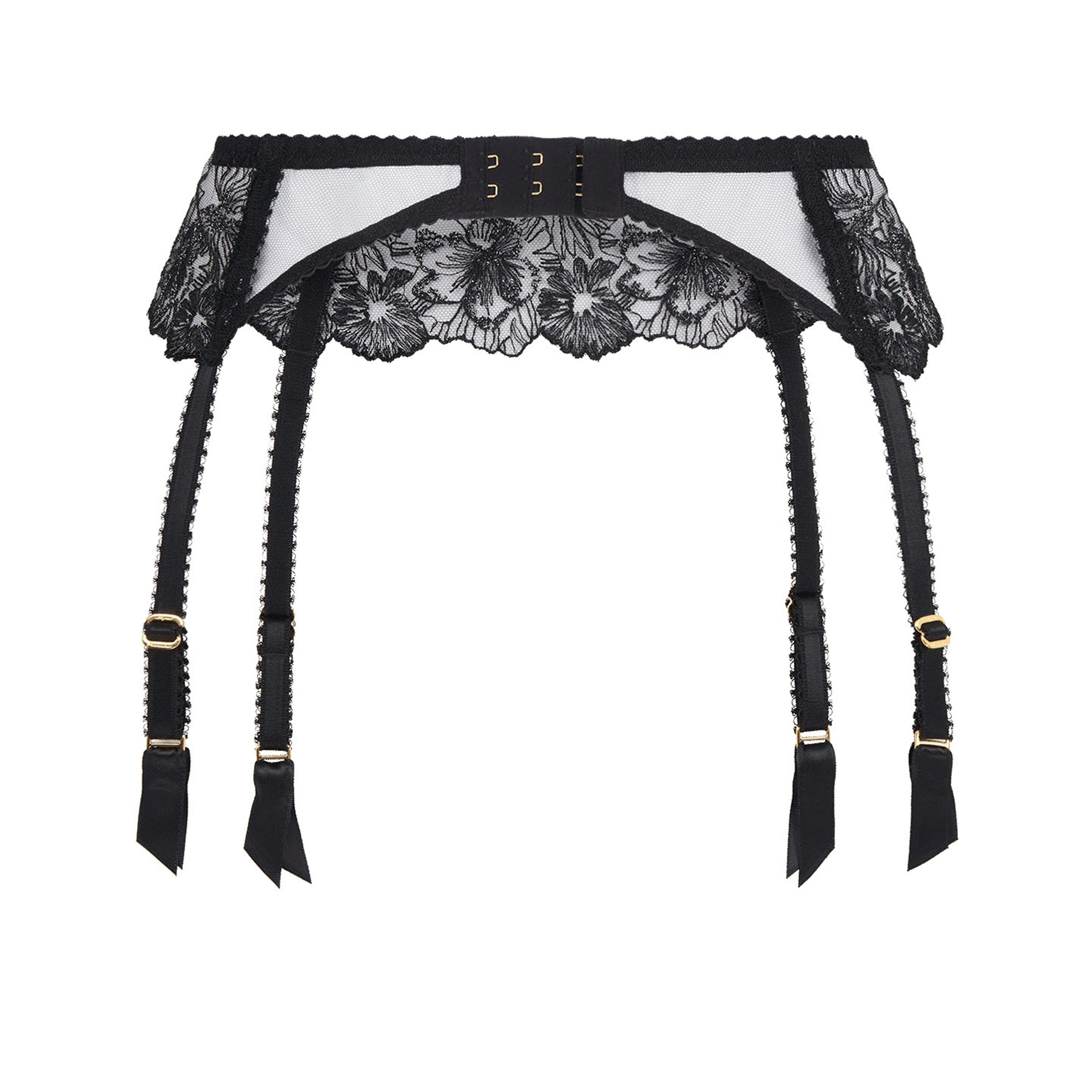 Black - Agent Provocateur - Astria Suspender - 4