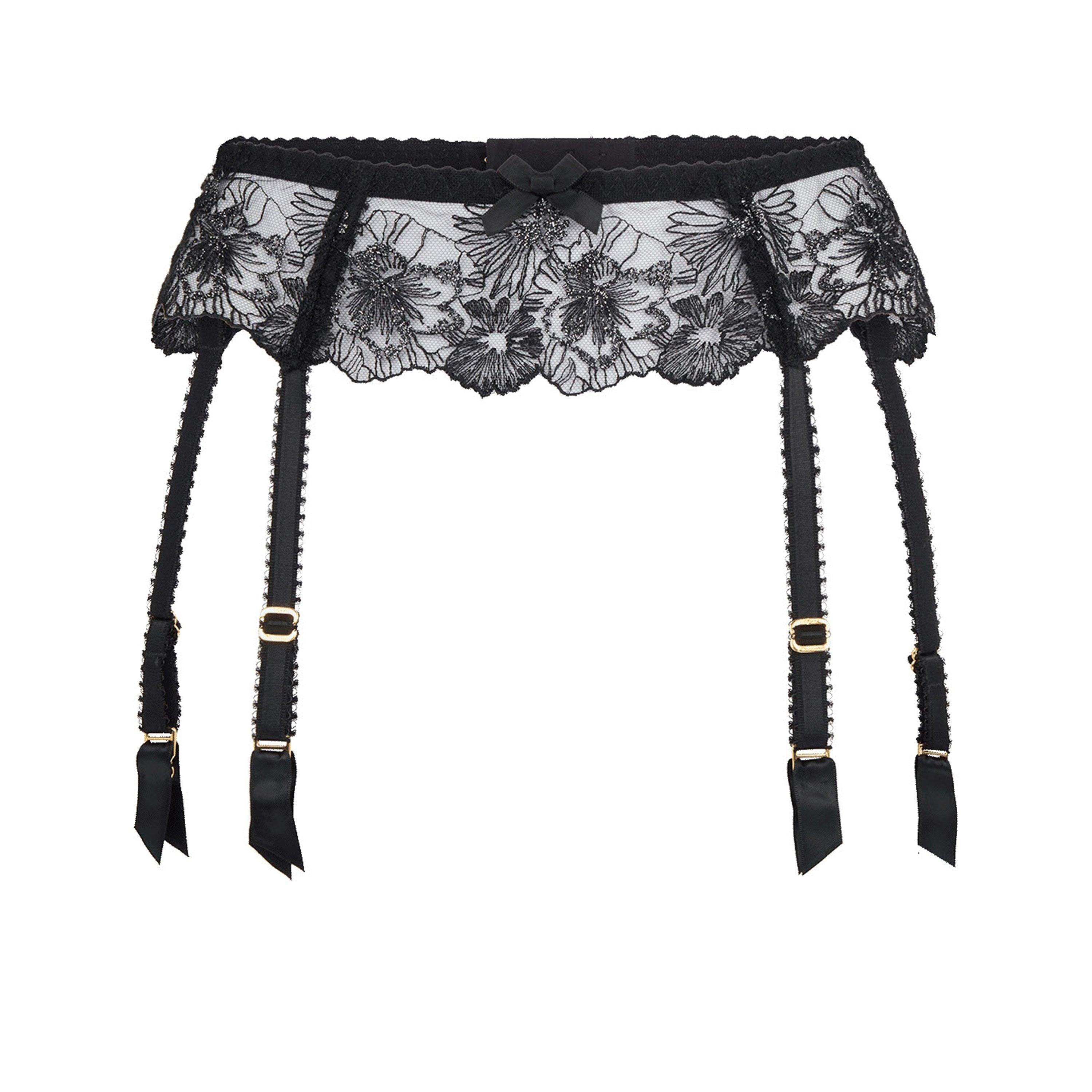 Black - Agent Provocateur - Astria Suspender - 5