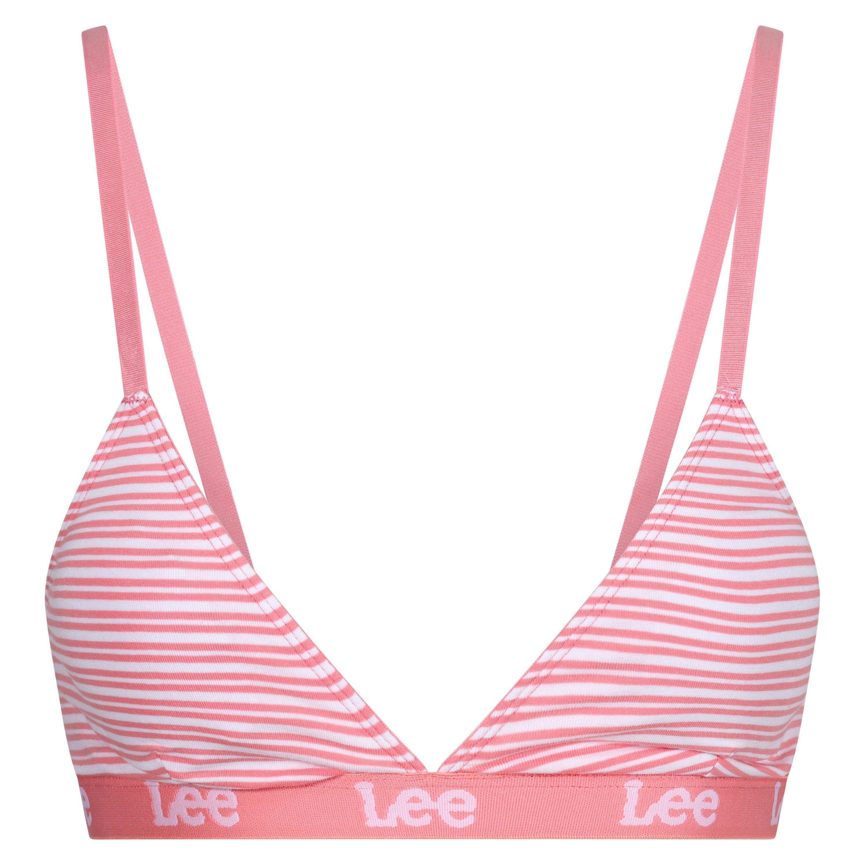 Lee Lee Womens Striped Bralette