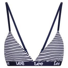 Lee Striped Logo Bralette