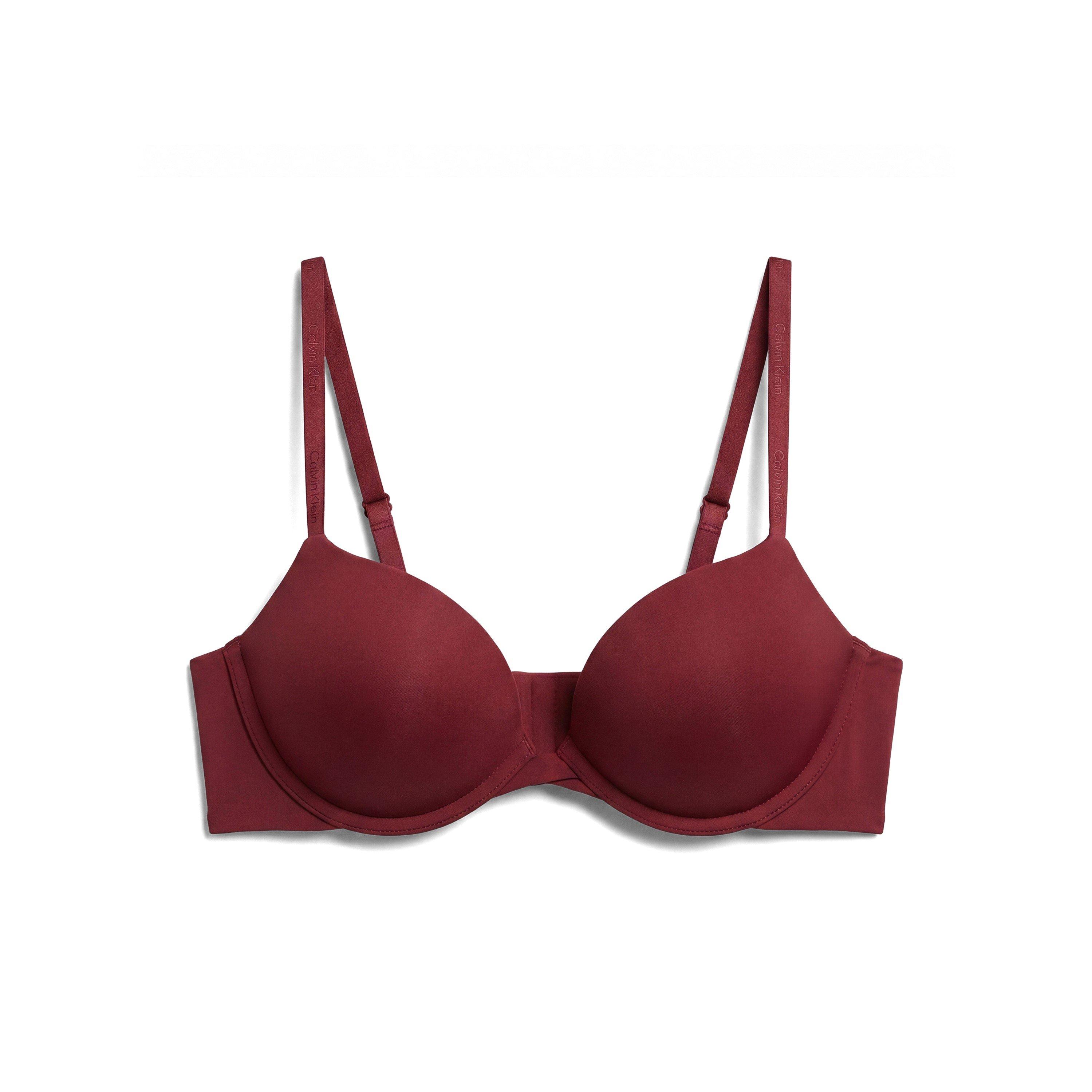 Calvin Klein Women's Perf Fit Moulded T-Shirt Bra Red 36C - Image 2