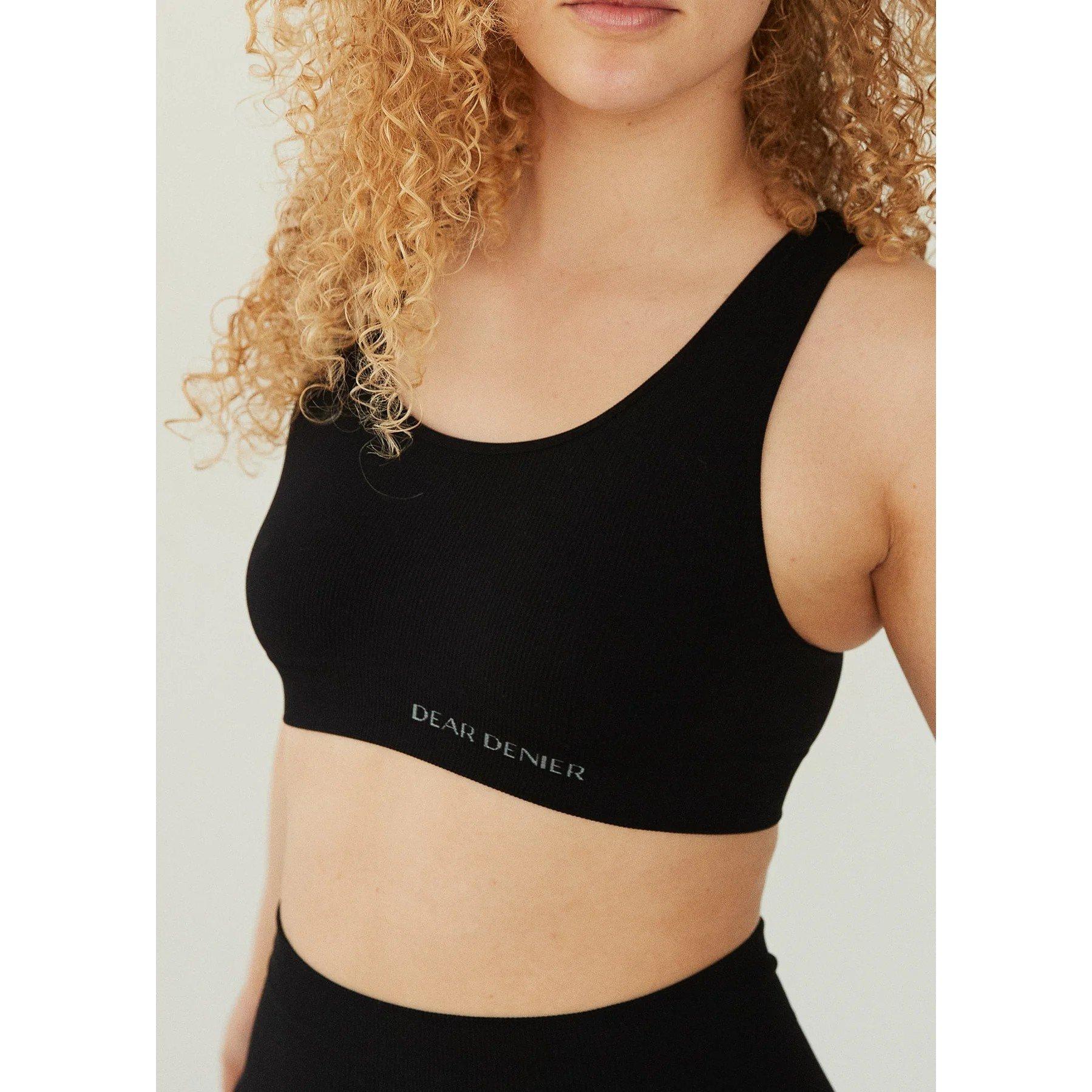 Black - Dear Denier - Women's De Lena Unlined Bralette - 5