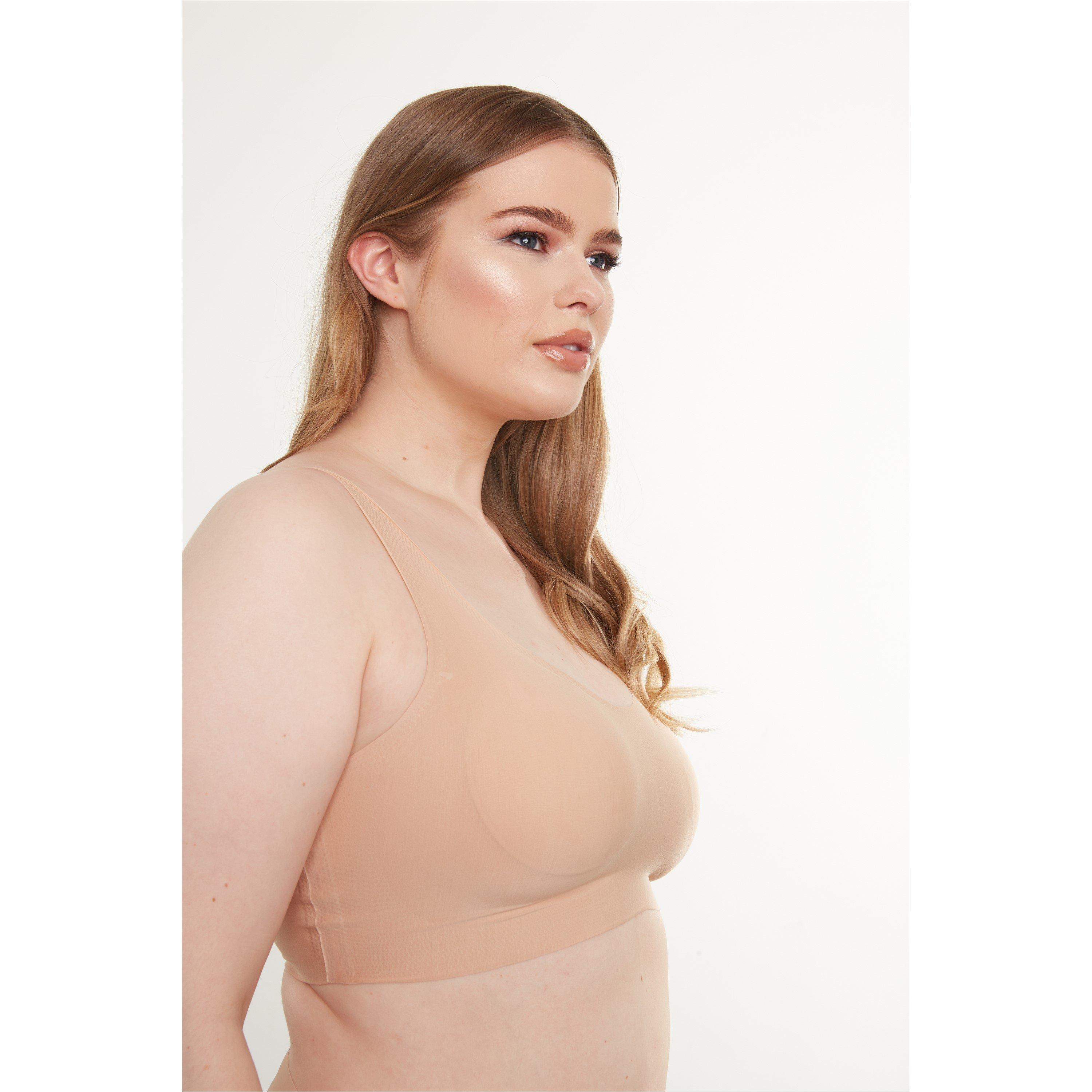 Beige - Commando - Women's Soft Support Lightly Lined Bralette - 2