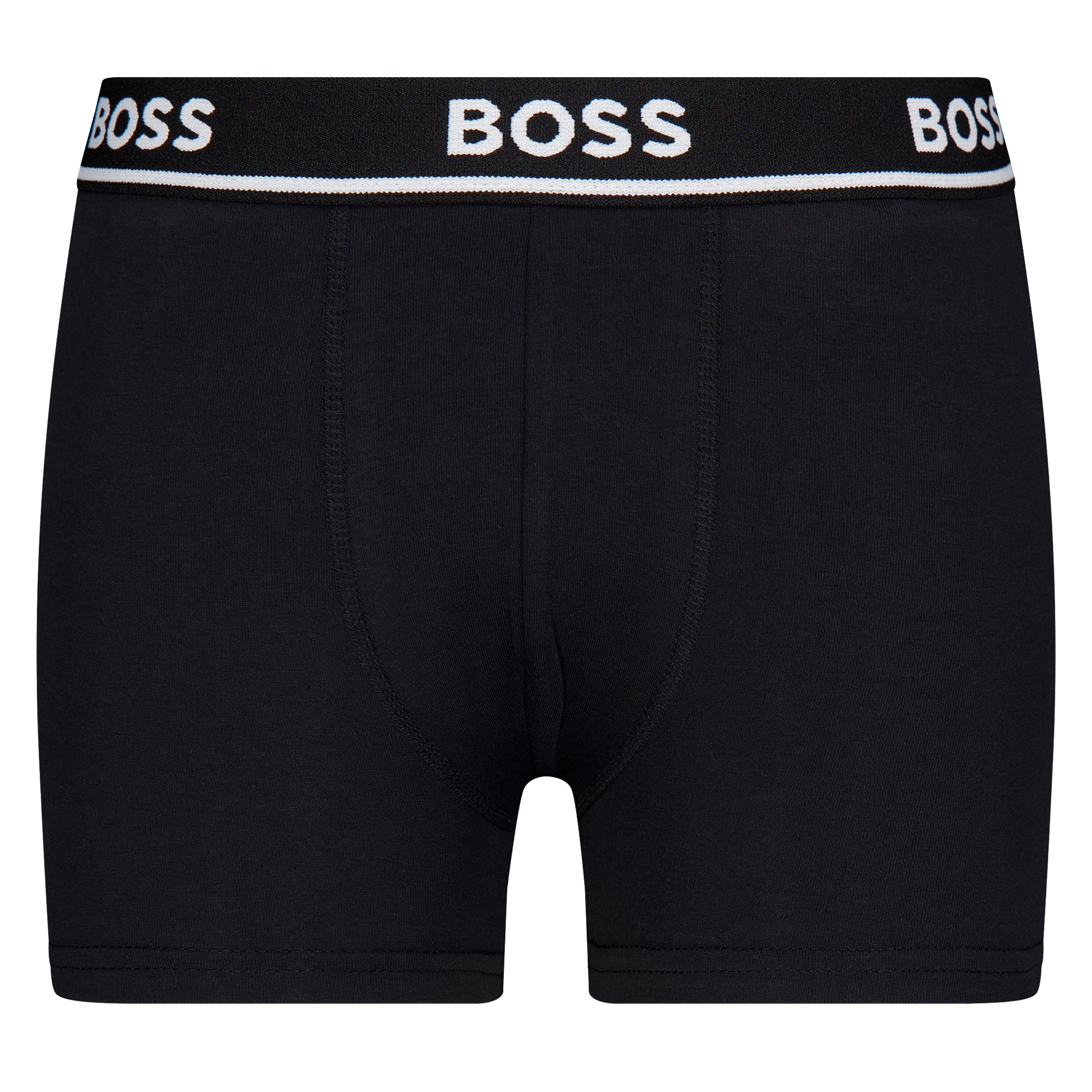 Boss Kids' 2-Pack Logo Boxers - Black 09B