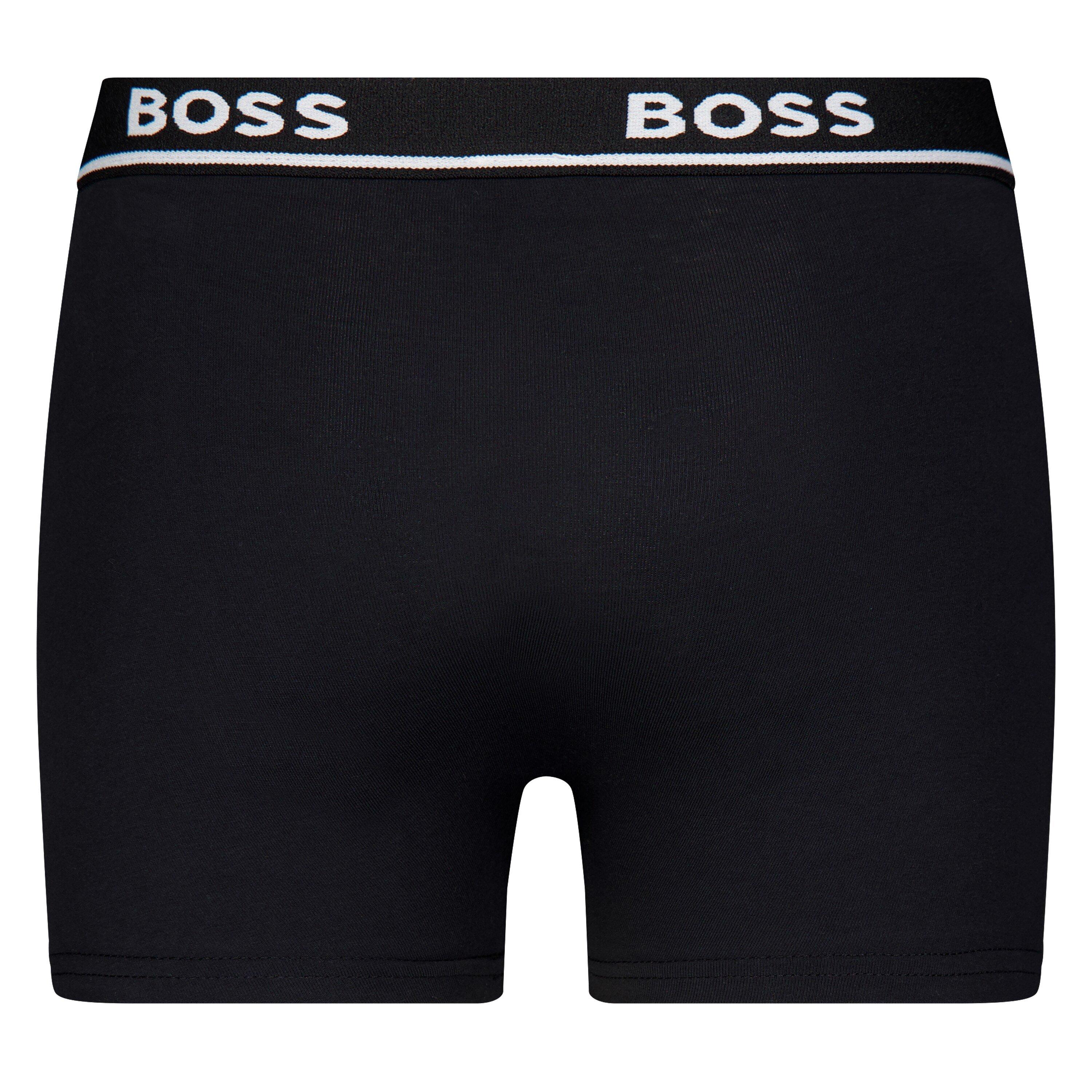 Black 09B - Boss - Kids' 2-Pack Logo Boxers - 3