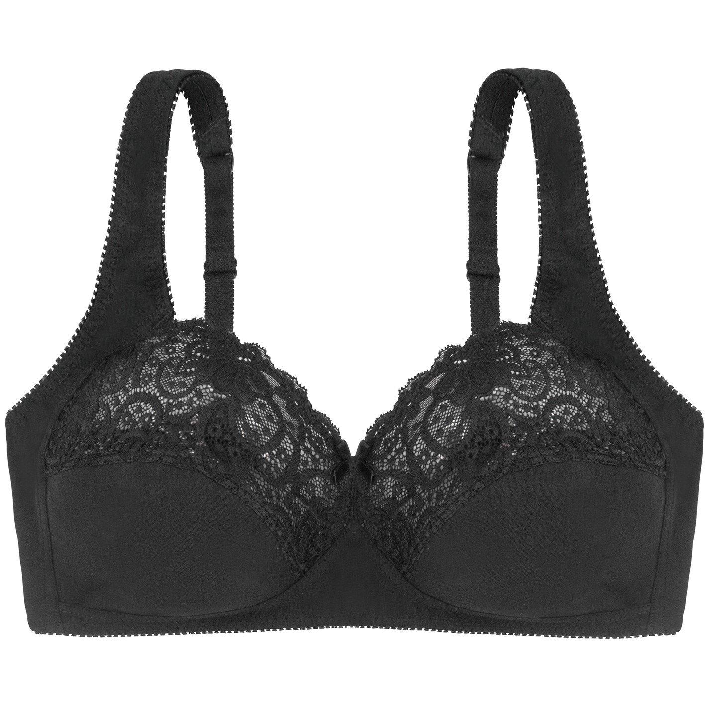 Dorina Women's Georgina Cotton Wireless Bra - Black - 38B