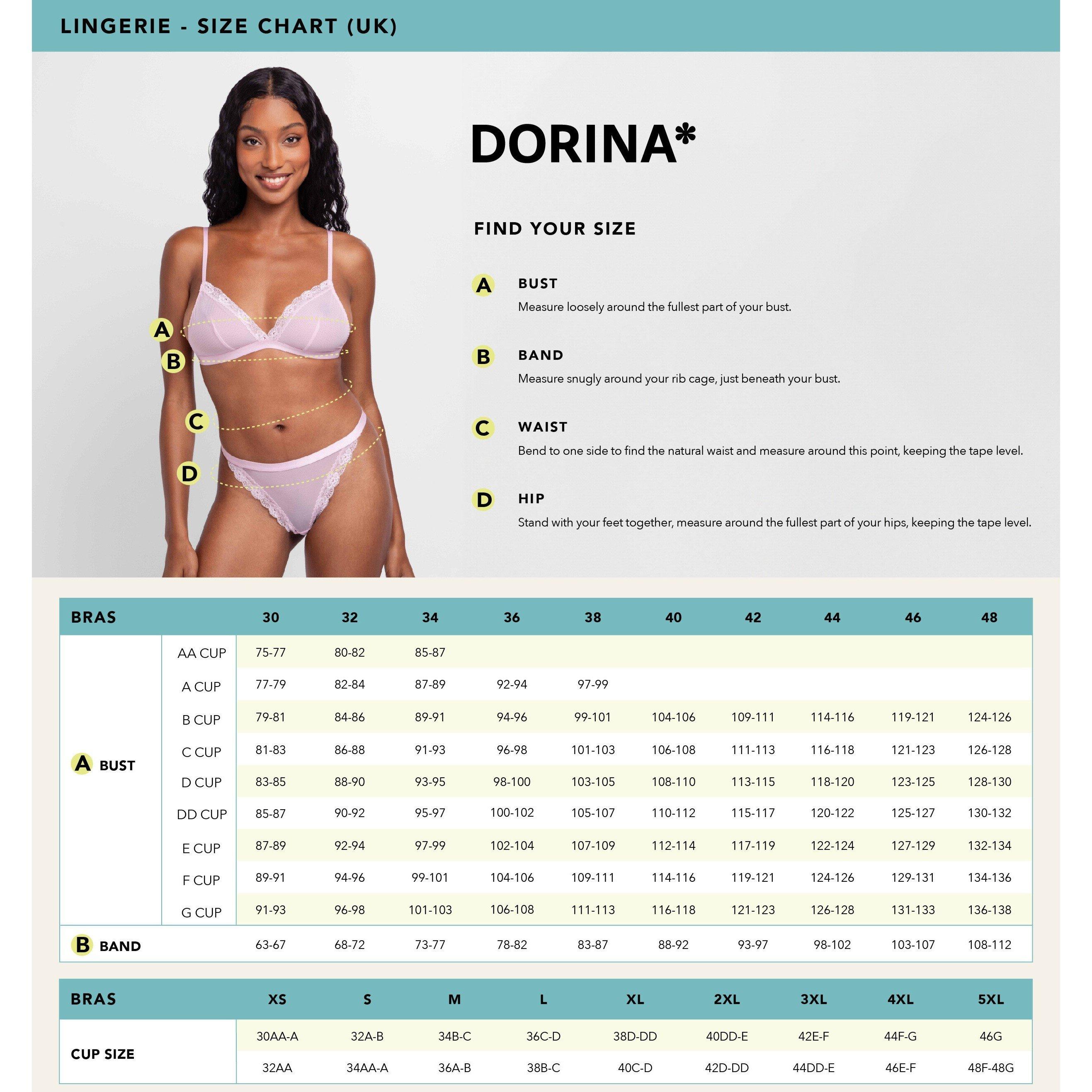 Black - Dorina - Georgina Cotton Wireless Bra - 5