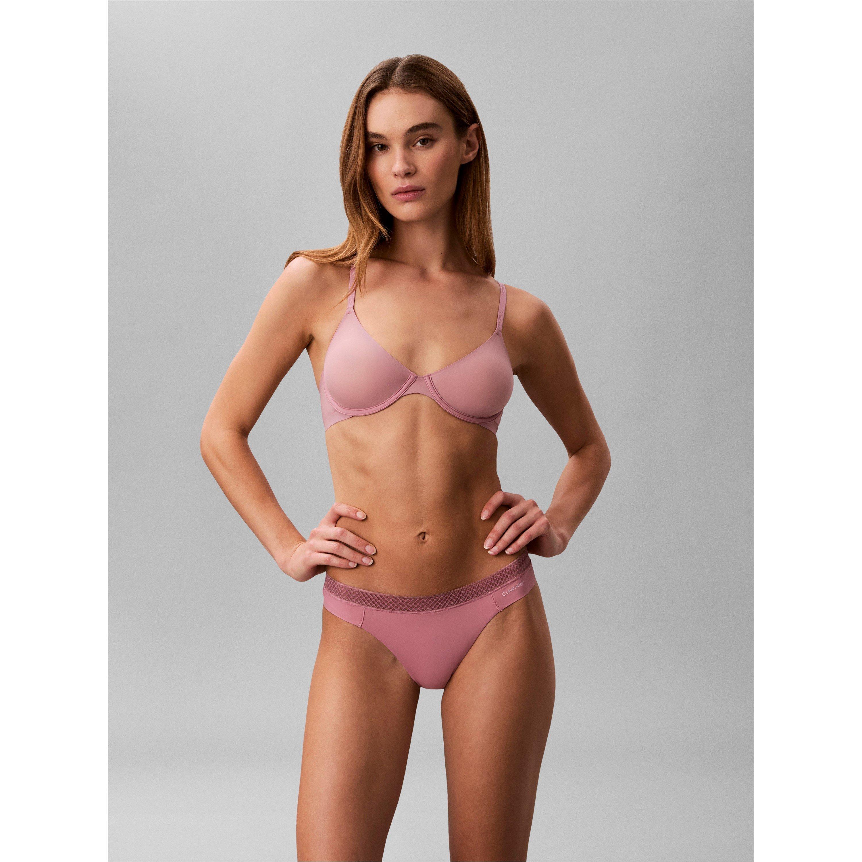 Soft Mauve - Calvin Klein - Calvin Perf F M Bra Ld62 - 2