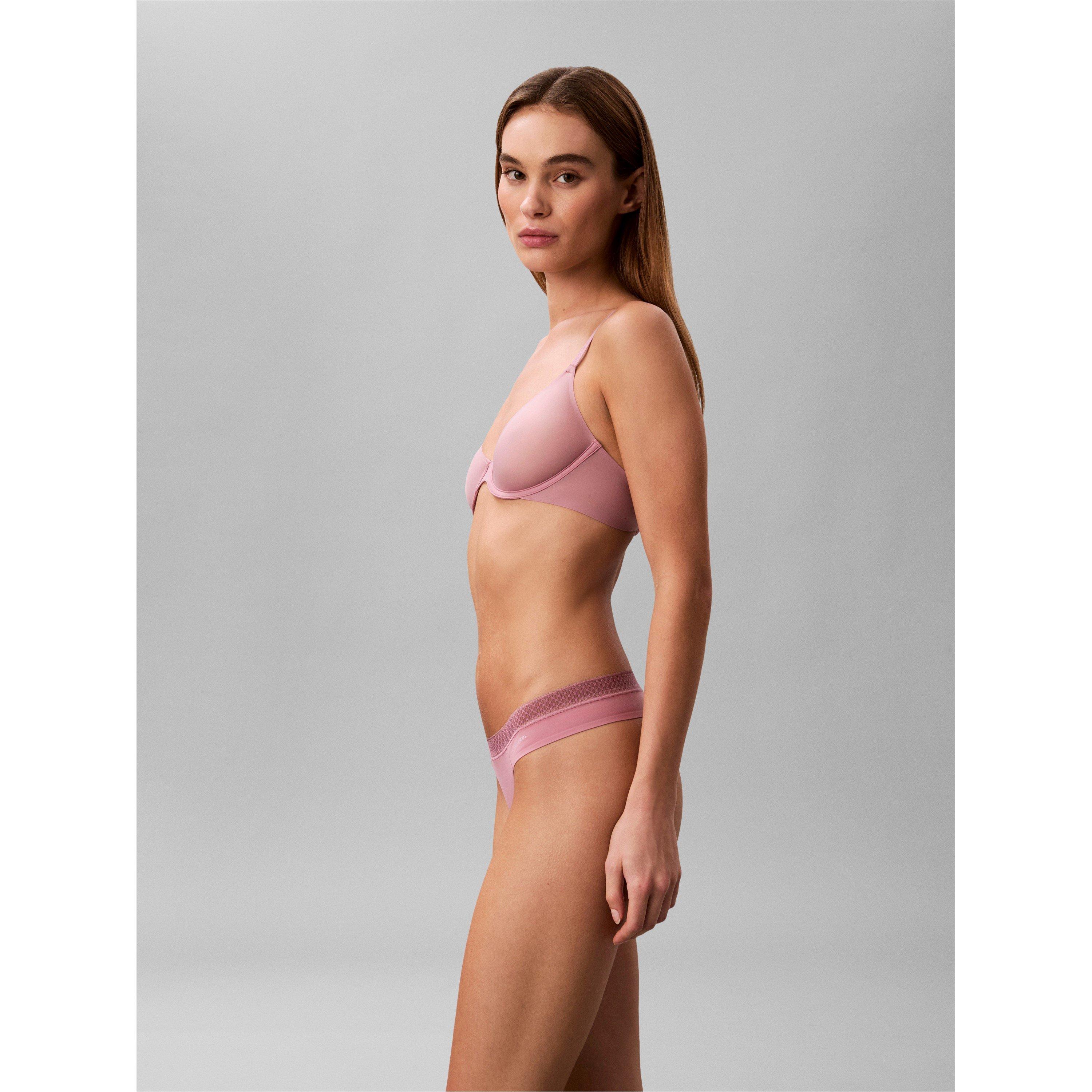 Soft Mauve - Calvin Klein - Calvin Perf F M Bra Ld62 - 5