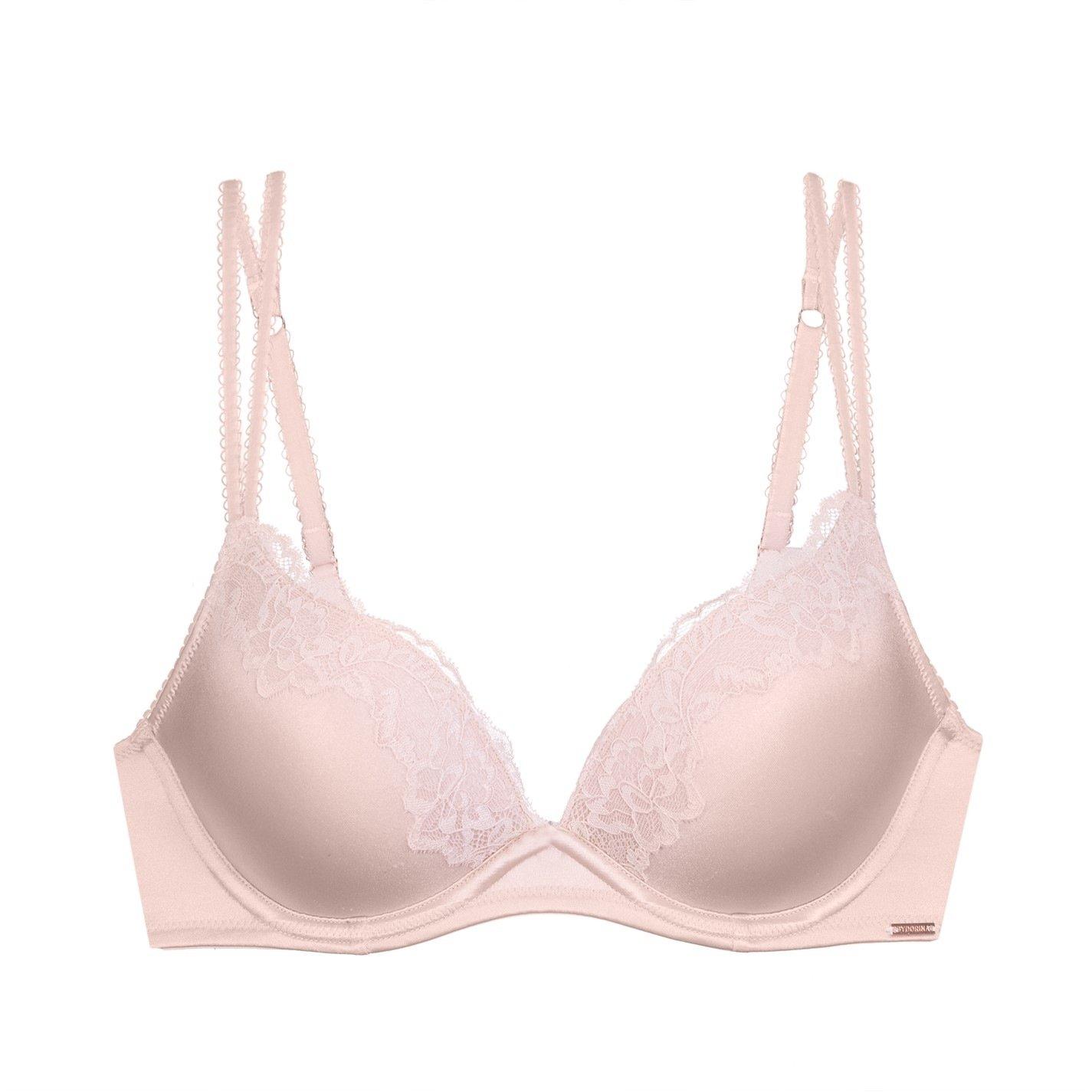 Dorina Women's Silky Origins Plunge Bra - Pink - 34D