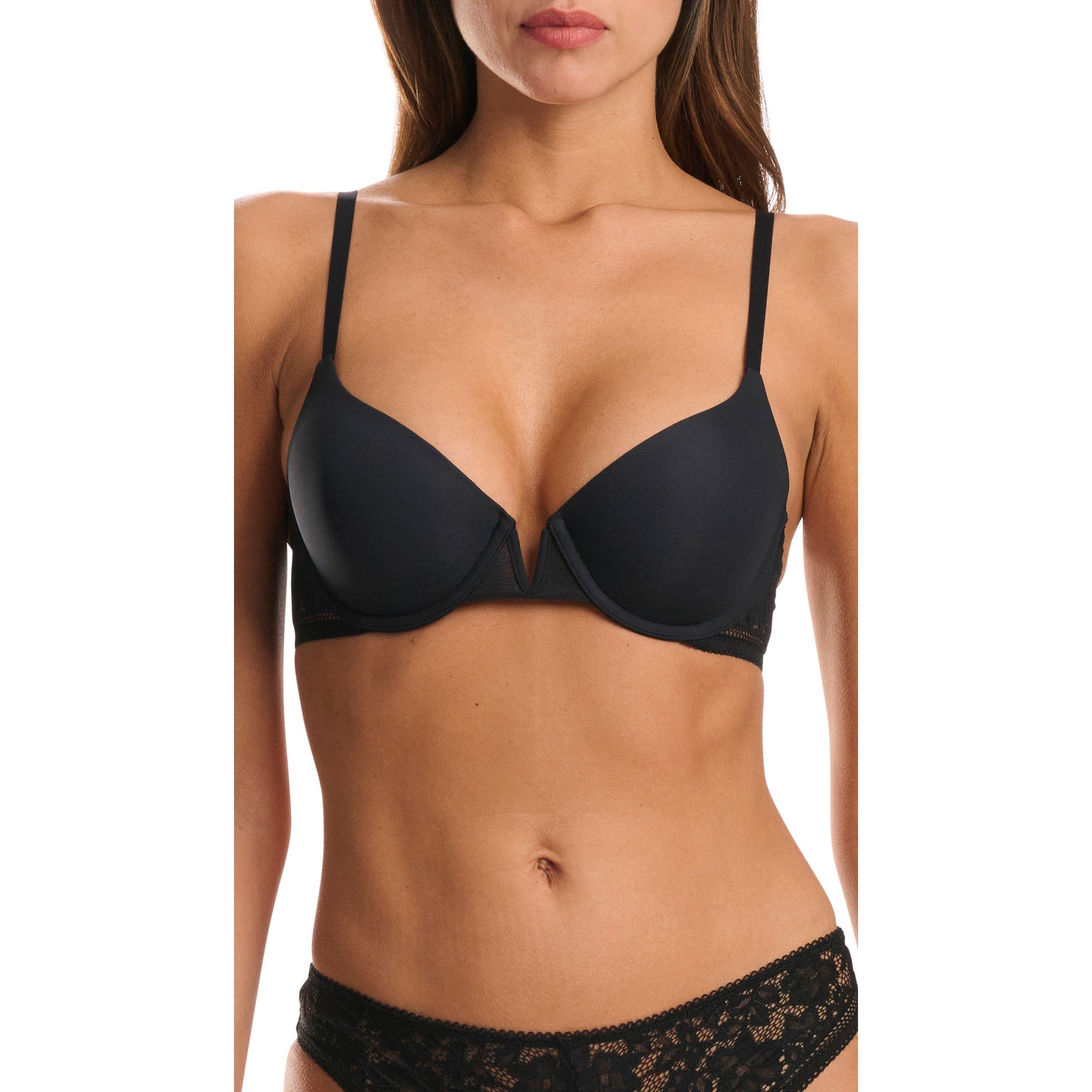 Black - Wolford - LIGHTLY LINED DEMI BRA - 4