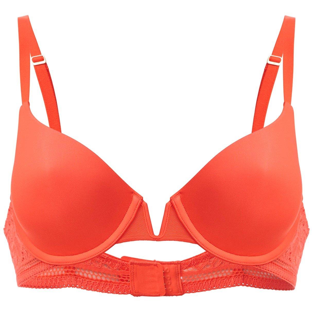 Wolford Women's Lightly Lined Demi Bra - Red - 38B