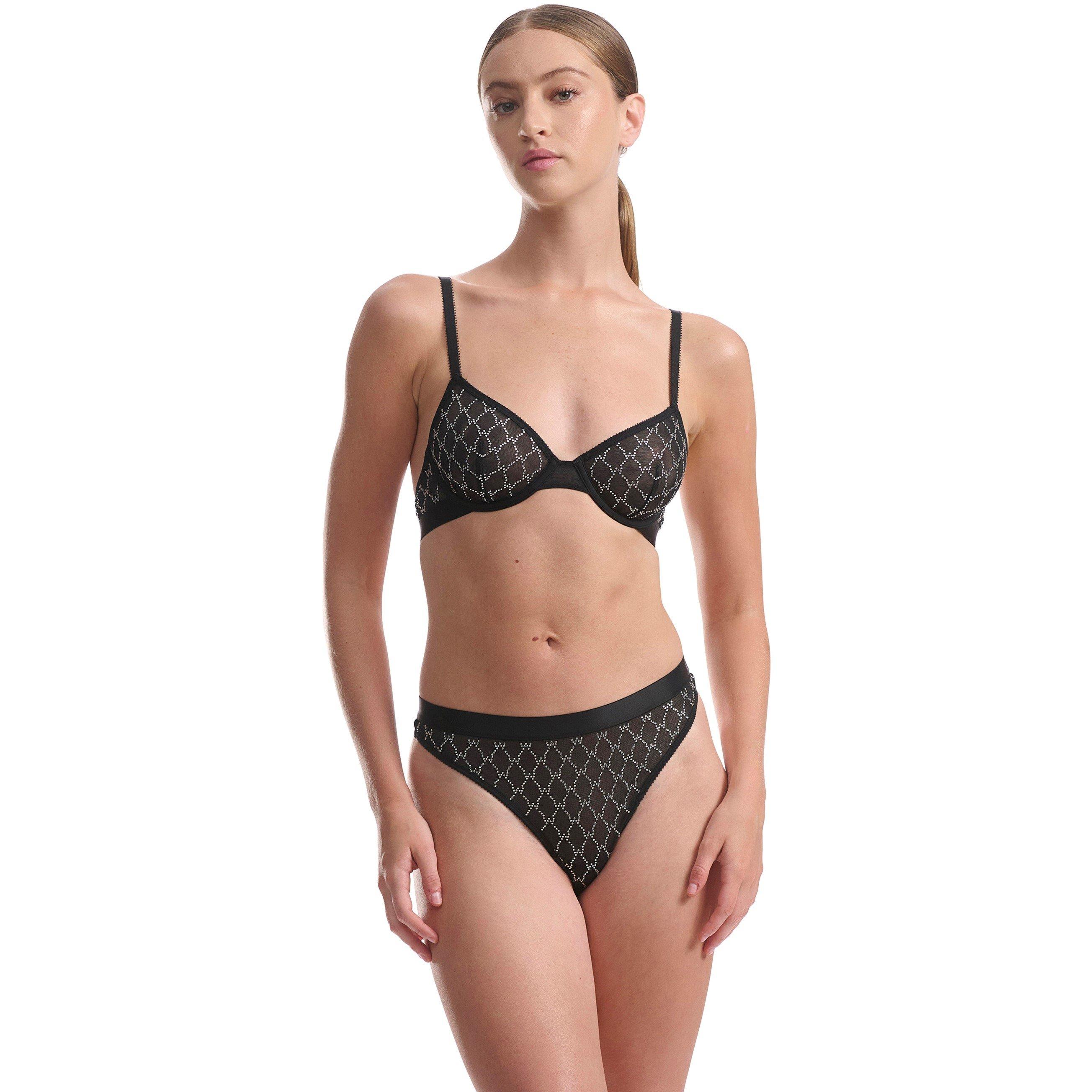 Black - Wolford - Scoop Bralette - 2