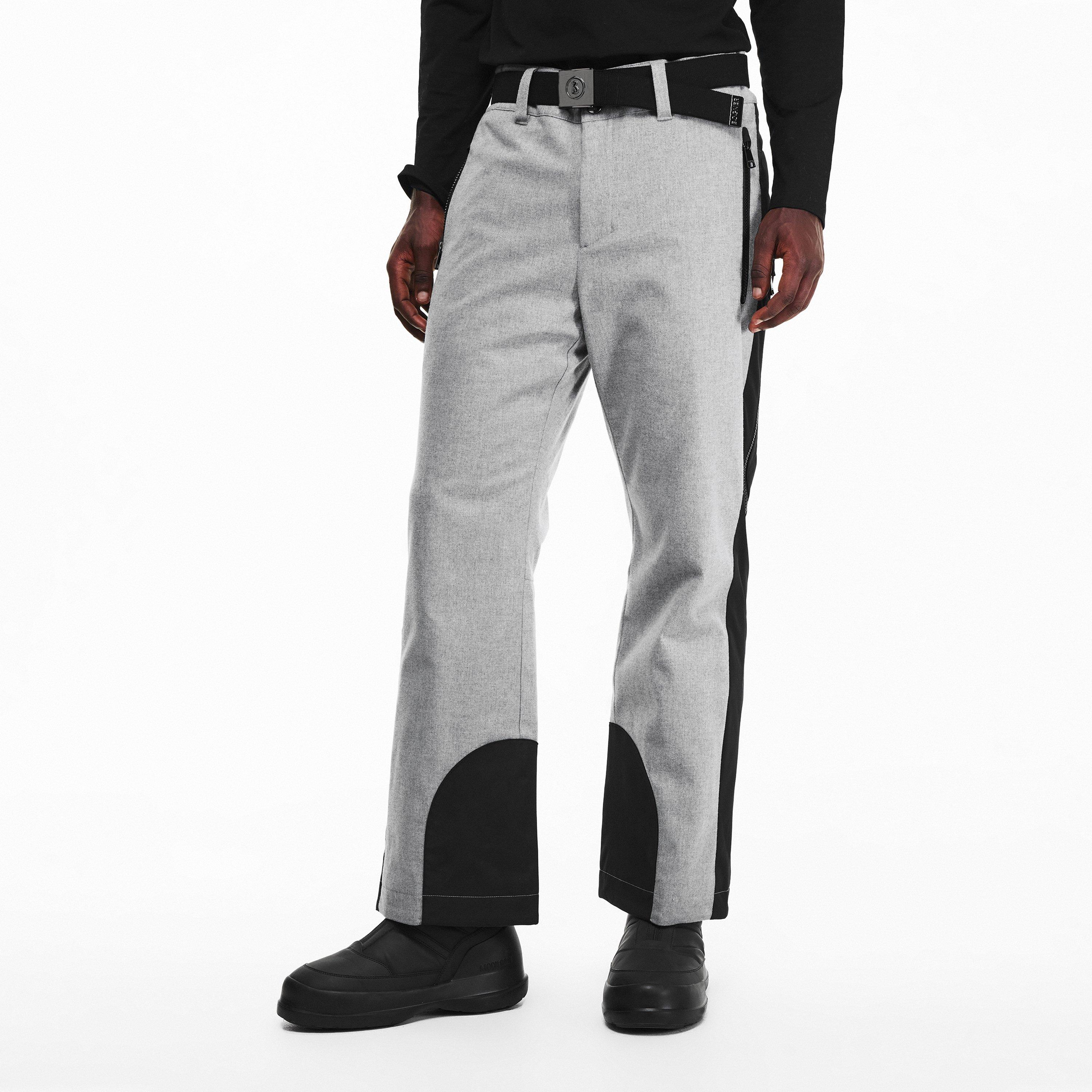 Light Grey Mel - Bogner - Mens Wido Ski Trousers - 3
