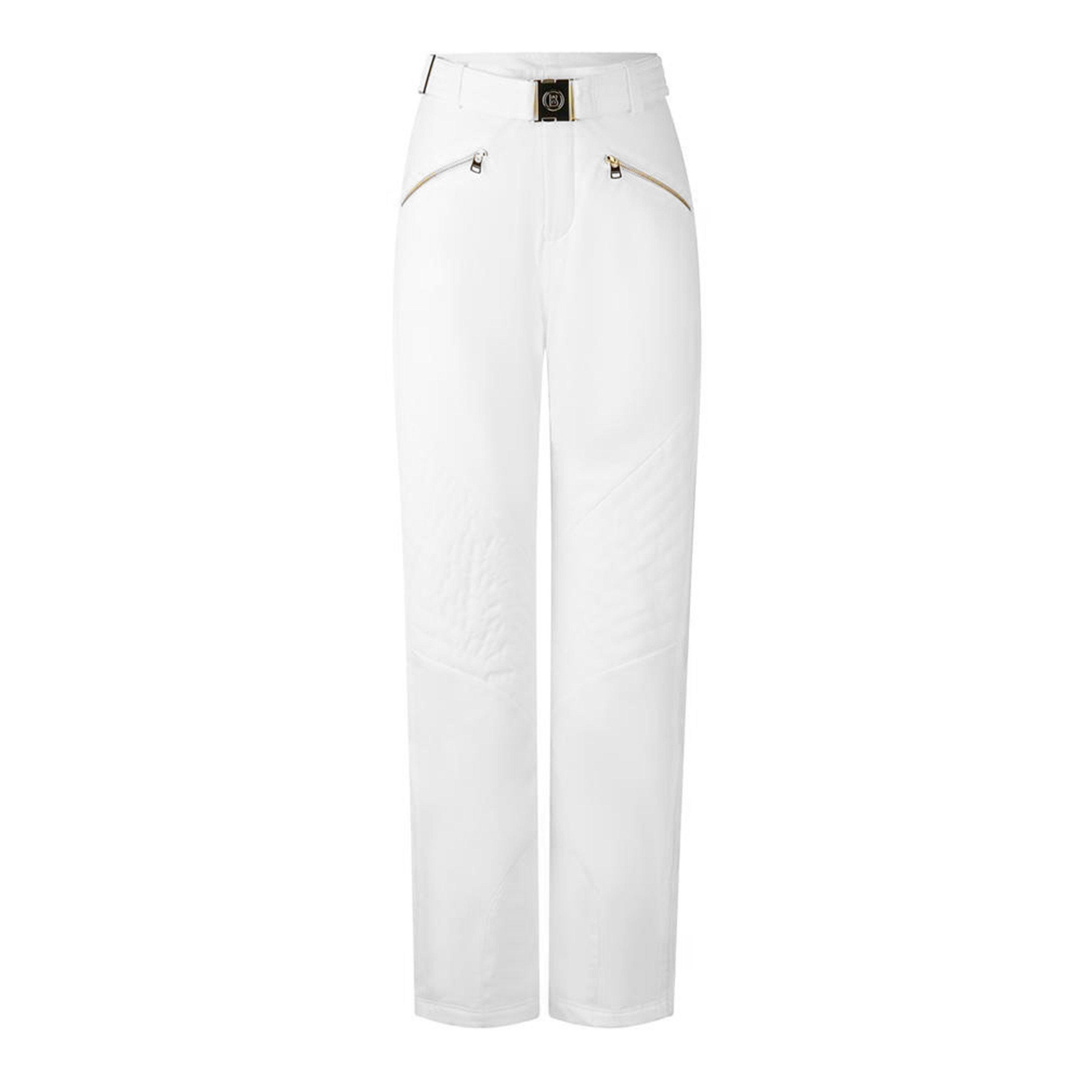 Bogner Womens Franzi Ski Trousers. - Off-white - Size 10 (S)