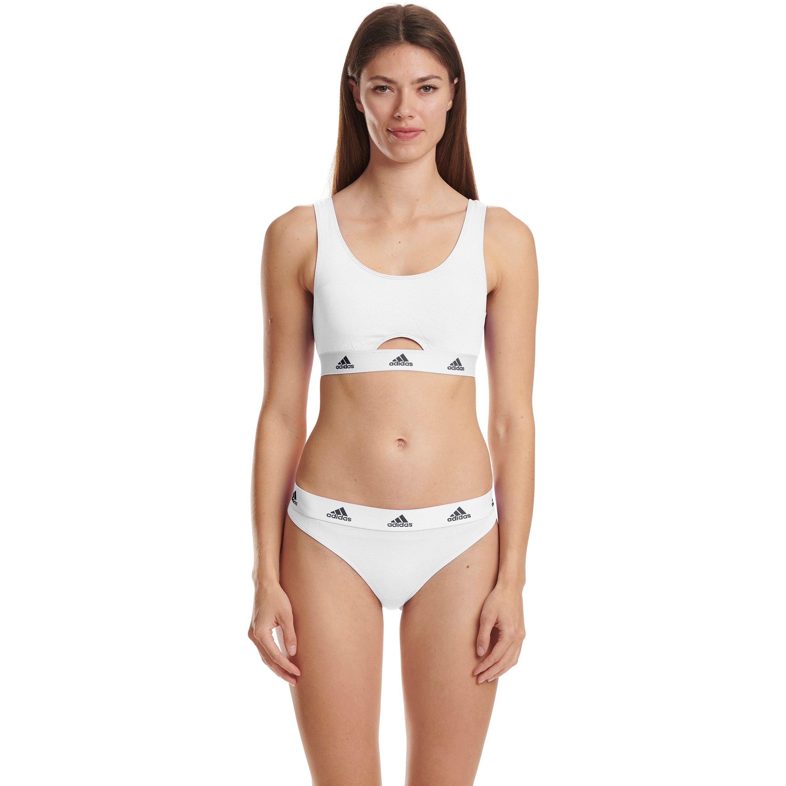 Blanc - adidas - Active Comfort Cotton Thong - 2