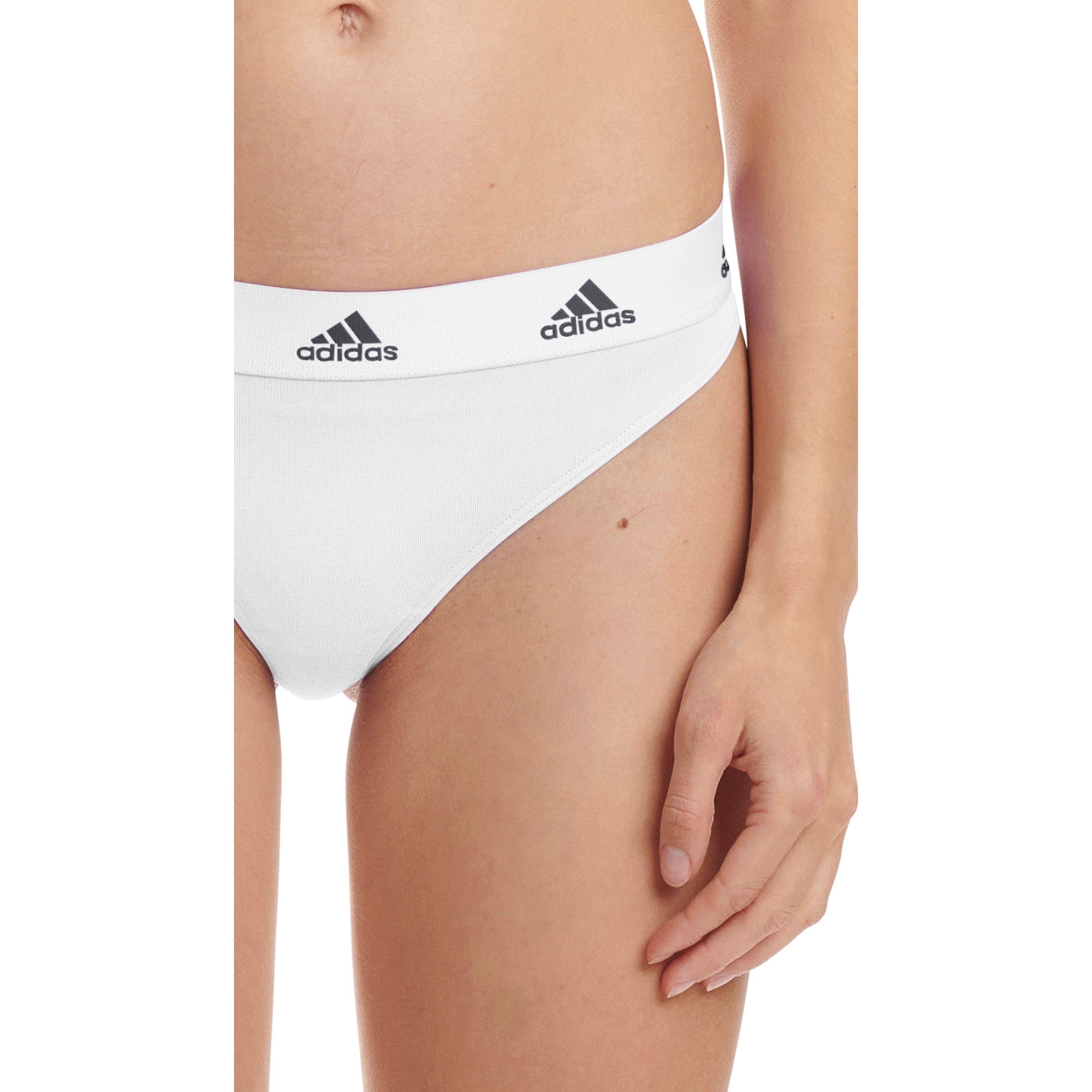 Blanc - adidas - Active Comfort Cotton Thong - 7
